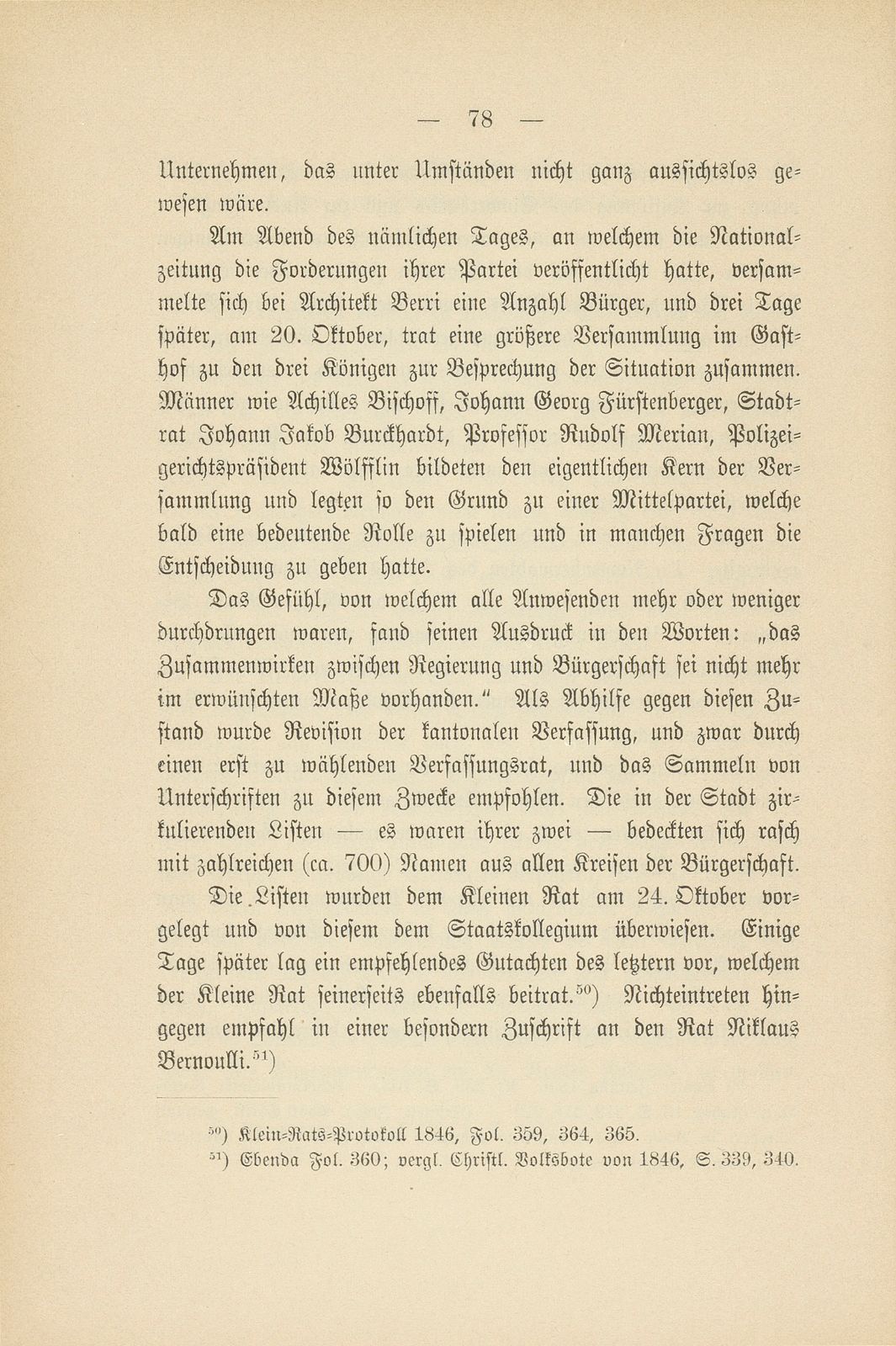 Basel zur Zeit der Freischarenzüge und des Sonderbunds – Seite 34