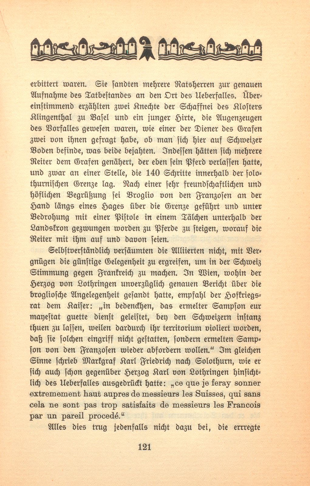 Der Aufenthalt des Conte di Broglio zu Basel – Seite 9