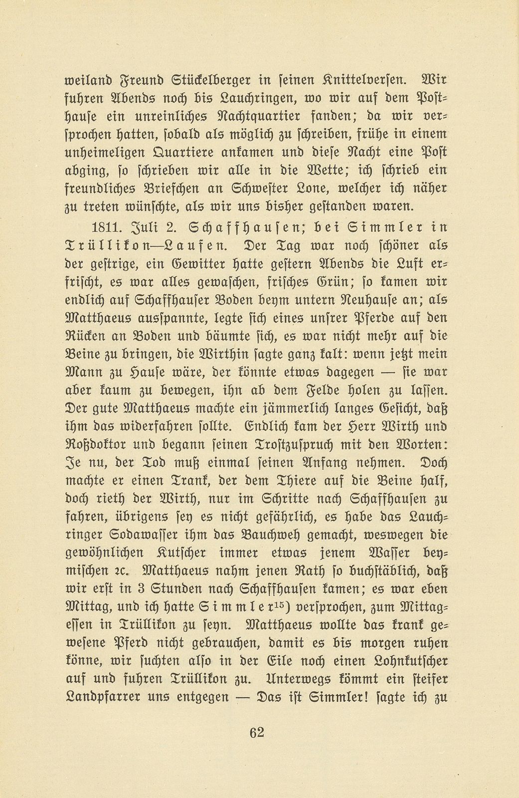 Aus den Aufzeichnungen von Pfarrer Daniel Kraus 1786-1846 – Seite 10