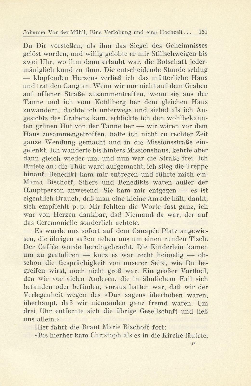 Eine Verlobung und eine Hochzeit aus dem Jahre 1831 – Seite 3