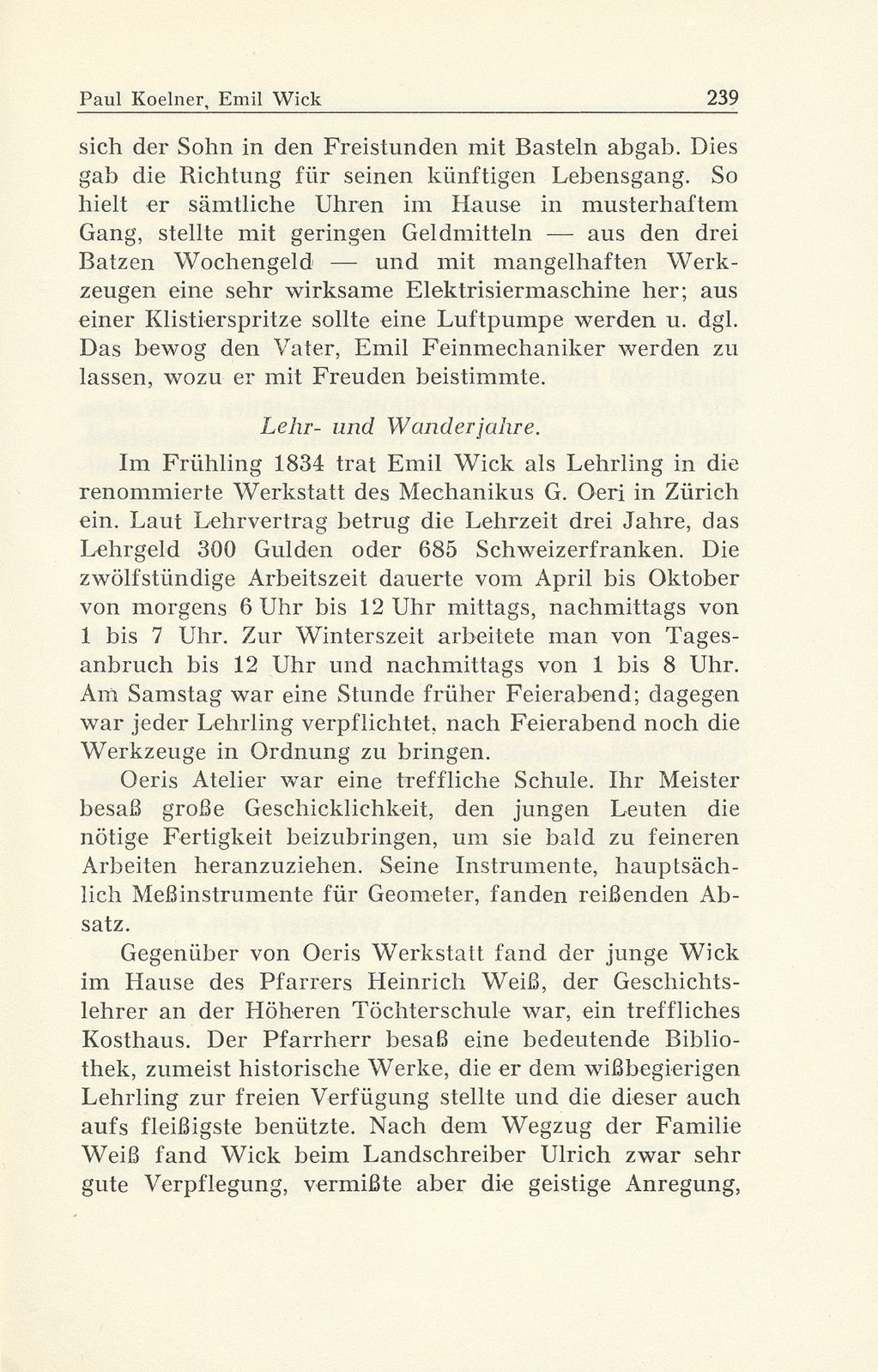 Emil Wick (1816-1894). Mechanikus, Optikus und Pionier der Daguerrotypie in Basel – Seite 9