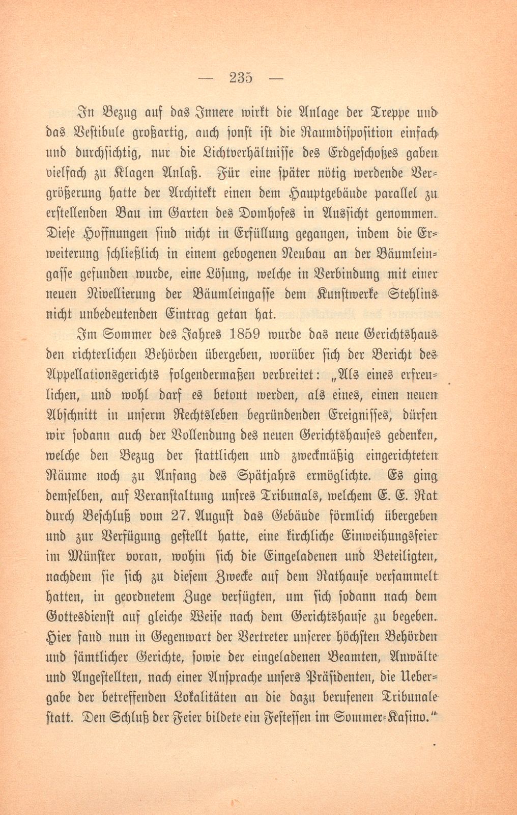 Basels bauliche Entwicklung im 19. Jahrhundert – Seite 29