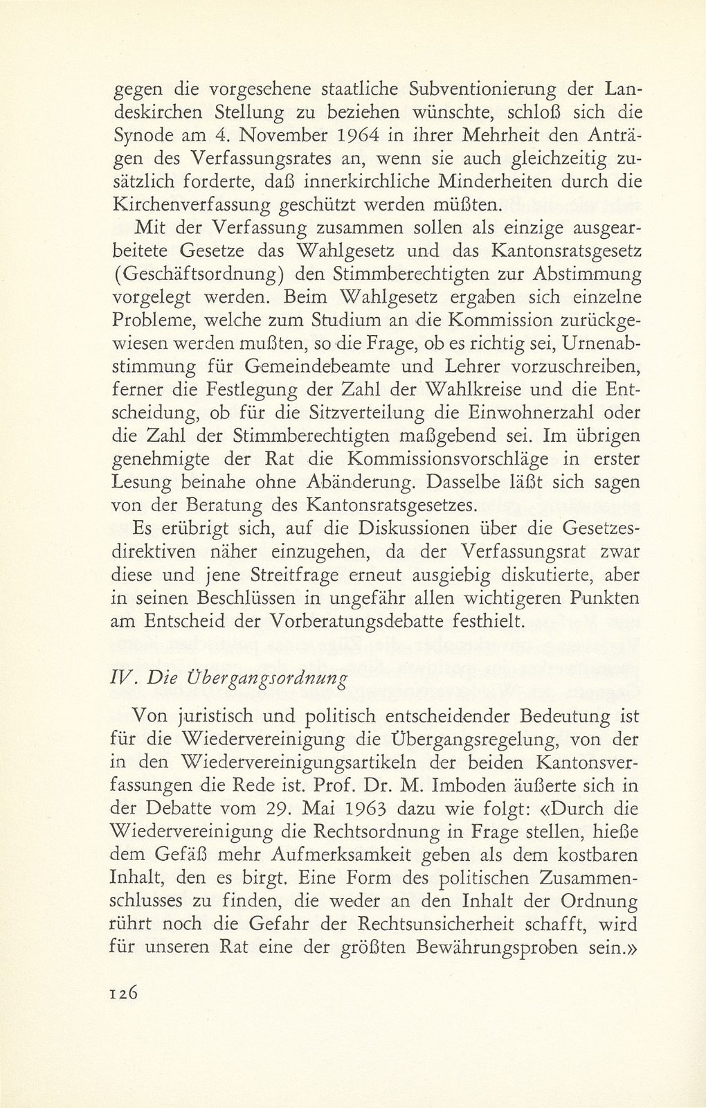 Die Grundlagen eines neuen Staates entstehen. (Zum Verfassungsentwurf und zu den Gesetzesdirektiven des zukünftigen Standes Basel.) – Seite 40