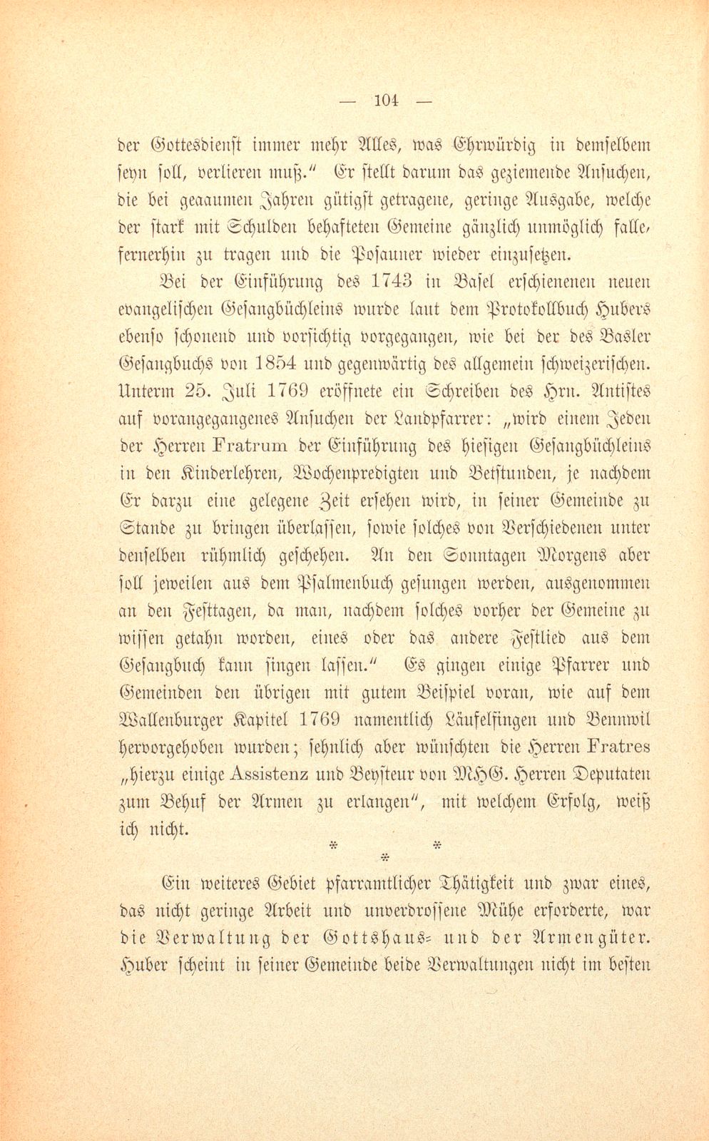 M. Johann Jakob Huber, weil. Pfarrer und Dekan in Sissach und seine Sammlungen zur Geschichte der Stadt und Landschaft Basel – Seite 30