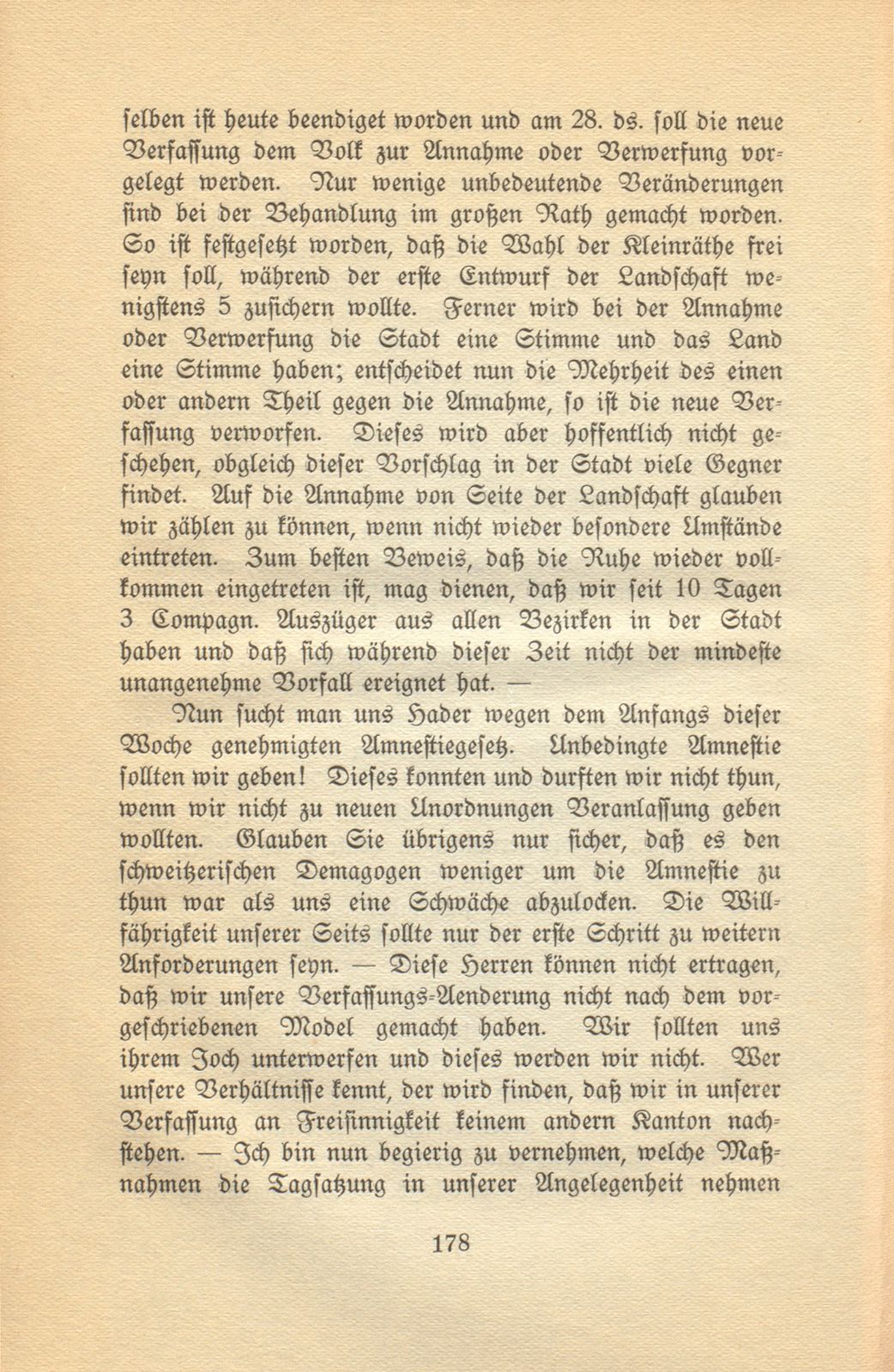 Aus den Briefen eines Baslers vor hundert Jahren [Eduard His-La Roche] – Seite 12