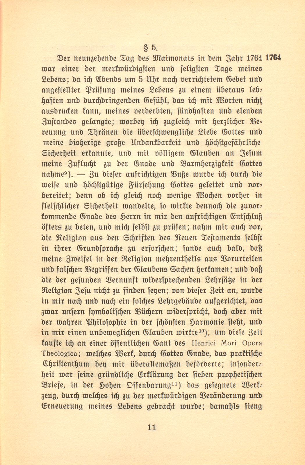 Aus den Papieren eines Pietisten und Aufklärers. [Joh. Frey] – Seite 11