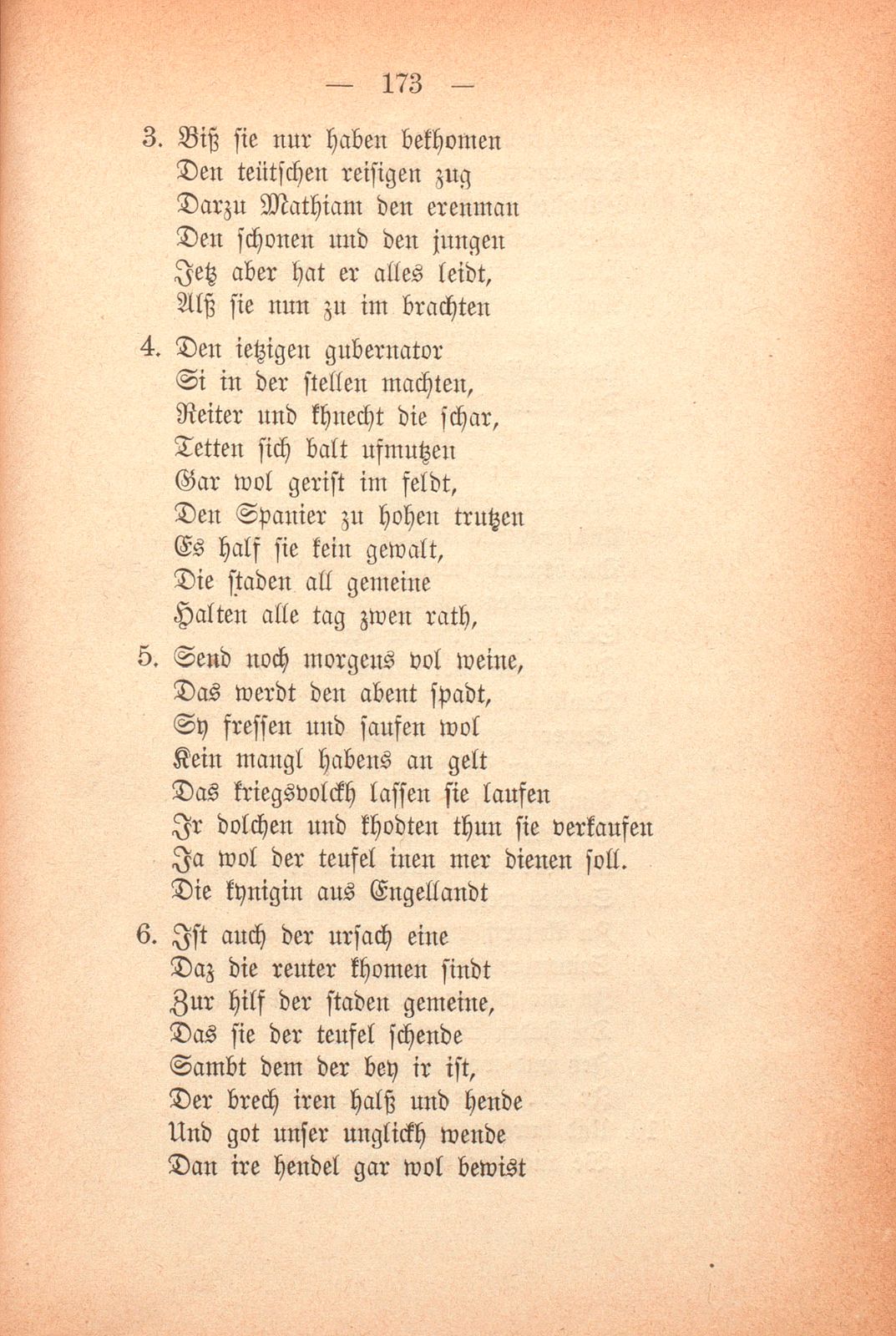 Lied eines deutschen Reiters aus dem Heere der niederländischen Patrioten 1579 – Seite 12