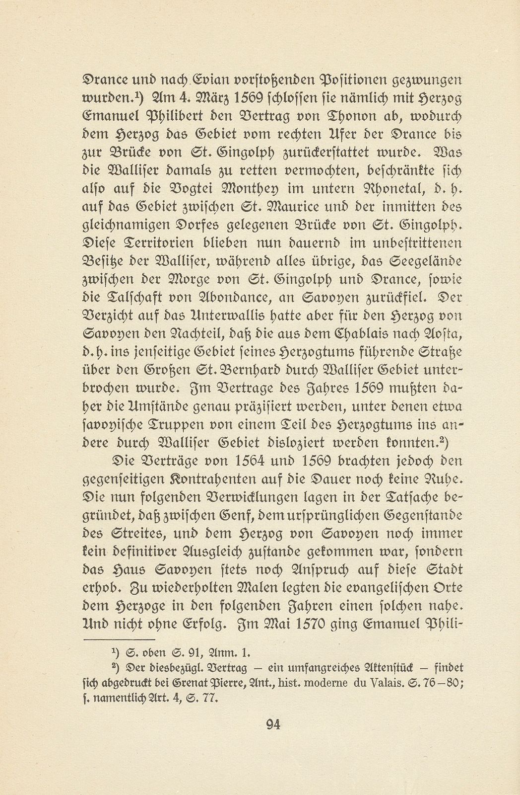 Zur Geschichte der Zonen von Gex und von Hochsavoyen – Seite 8