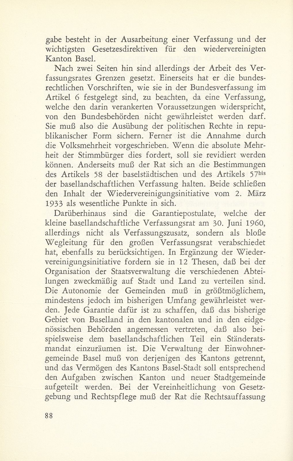 Die Grundlagen eines neuen Staates entstehen. (Zum Verfassungsentwurf und zu den Gesetzesdirektiven des zukünftigen Standes Basel.) – Seite 2