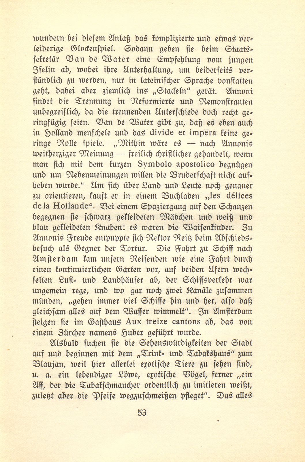 Aus den Wanderjahren des Hieronymus Annoni (1697-1770) – Seite 10