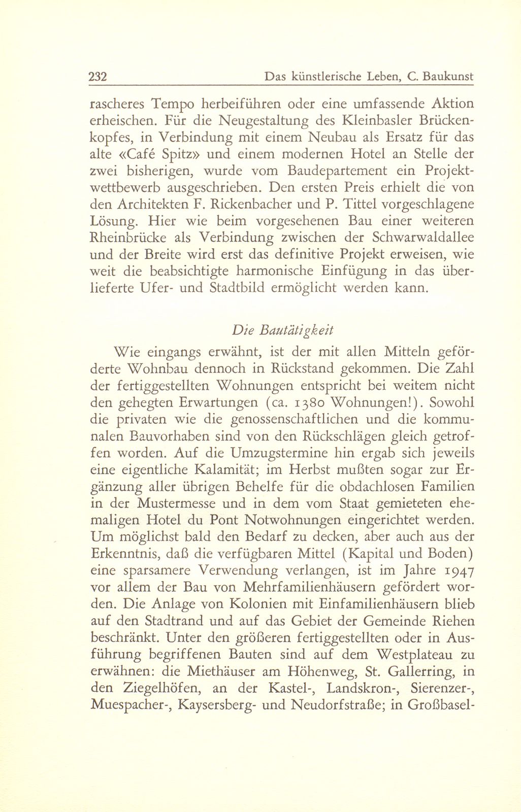 Das künstlerische Leben in Basel vom 1. Oktober 1946 bis 30. September 1947 – Seite 4