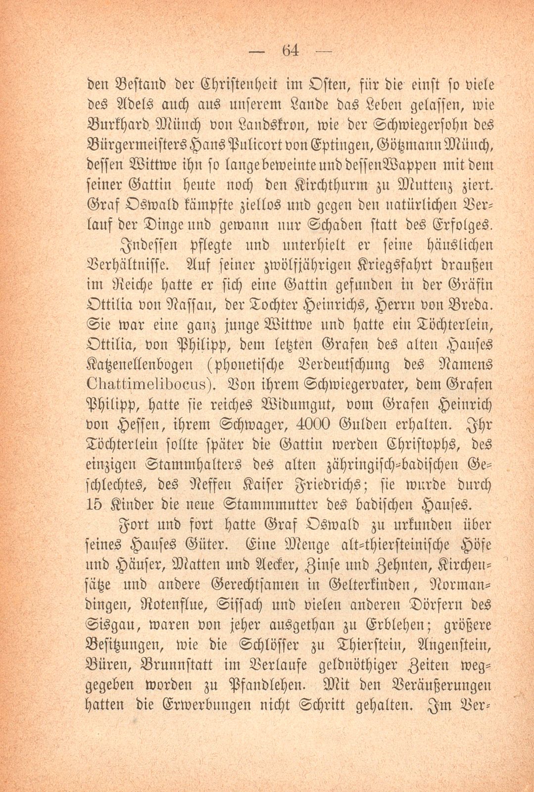 Graf Oswald von Thierstein und der Ausgang seines Geschlechts – Seite 17