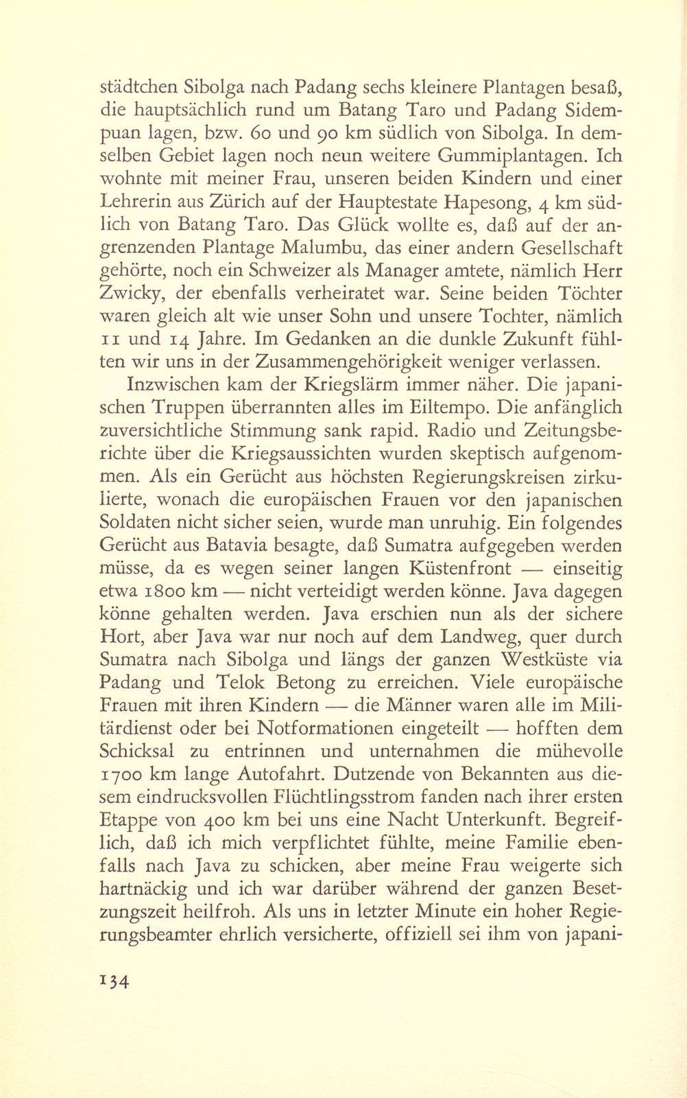 Erlebnisse in Sumatra vor und während der japanischen Besetzung – Seite 11