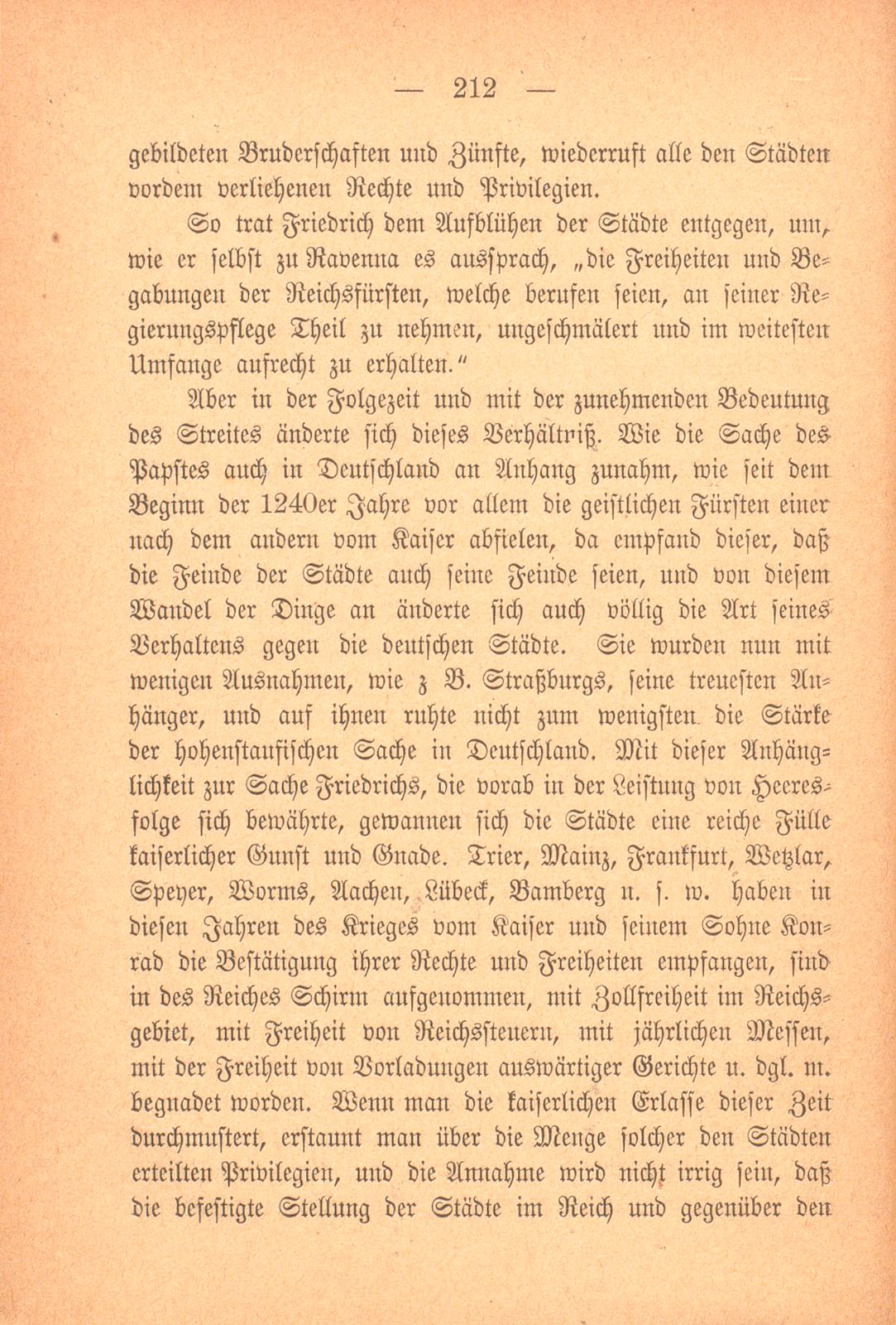 Zur Geschichte Basels im dreizehnten Jahrhundert – Seite 6