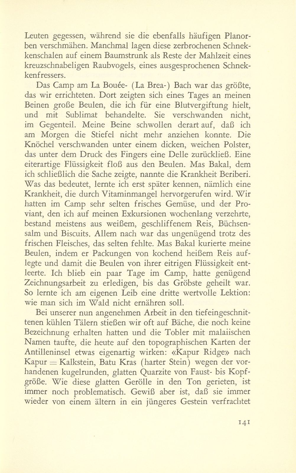 Erste Erlebnisse eines Basler Petroleumgeologen – Seite 33