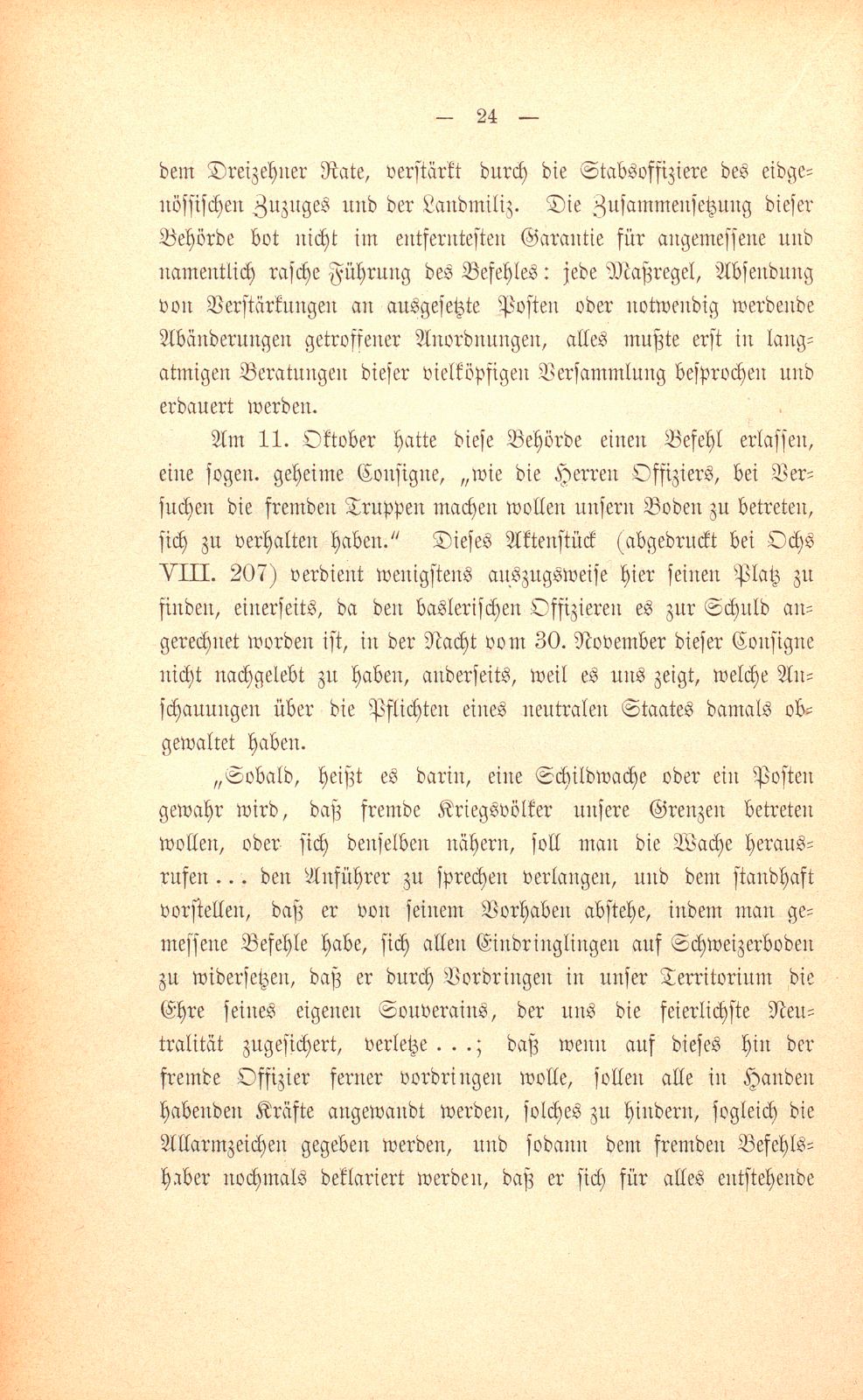 Ein Staatsprozess aus den letzten Tagen der alten Eidgenossenschaft – Seite 7