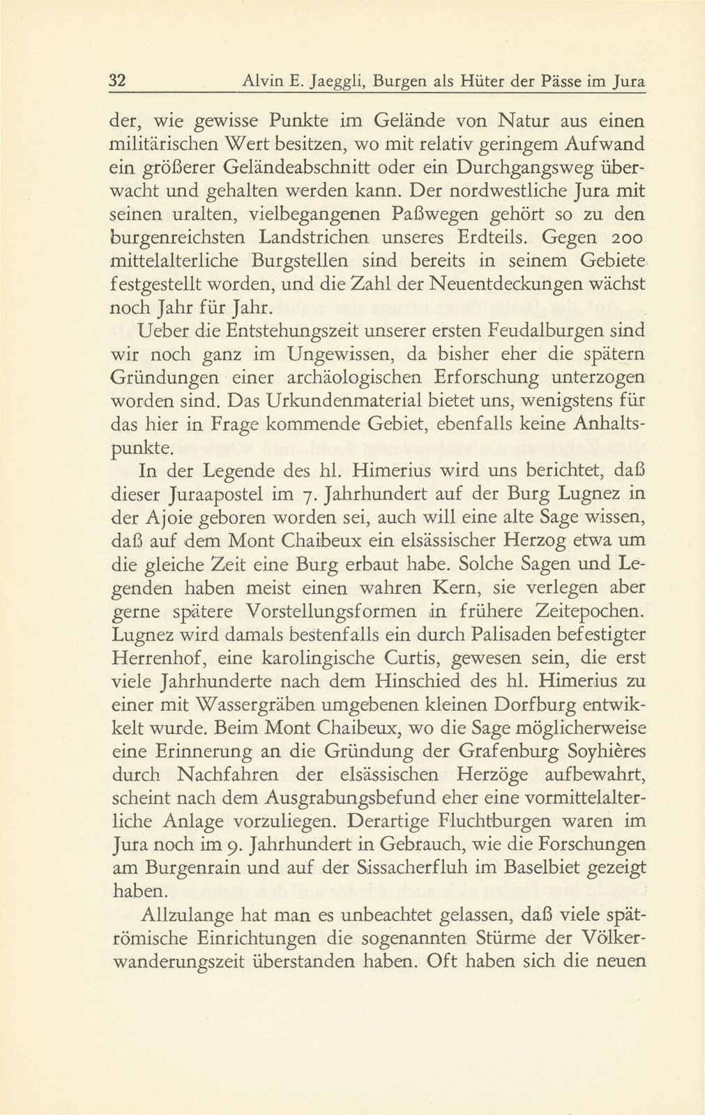 Burgen als Hüter der Pässe im Jura – Seite 6