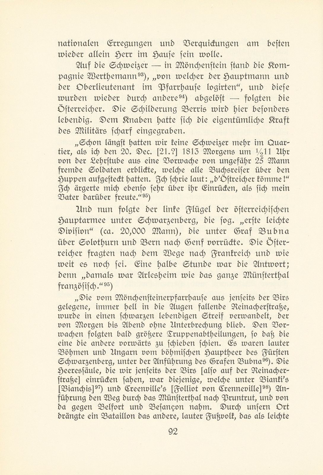 Melchior Berri. (Ein Beitrag zur Kultur des Spätklassizismus in Basel.) – Seite 34