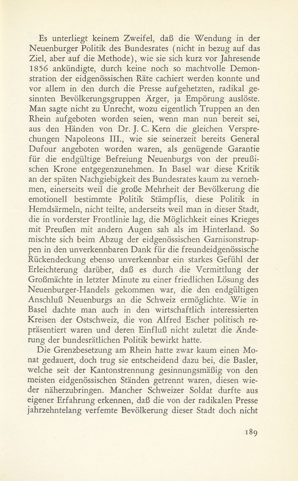 Der Neuenburger Handel (1856/57) und der Savoyerkonflikt (1860) in baslerischer Sicht – Seite 33