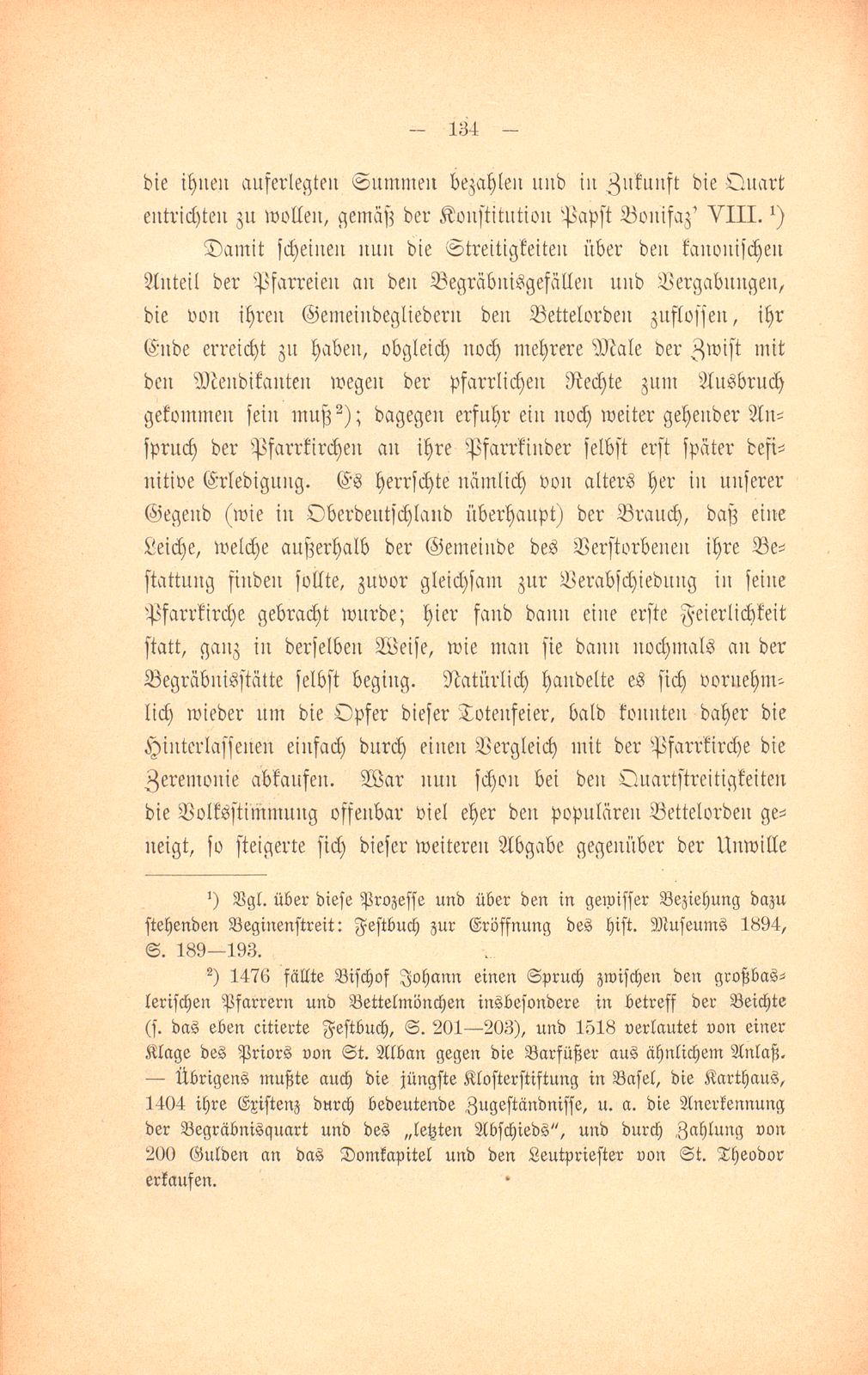 Die Kirchgemeinden Basels vor der Reformation – Seite 36