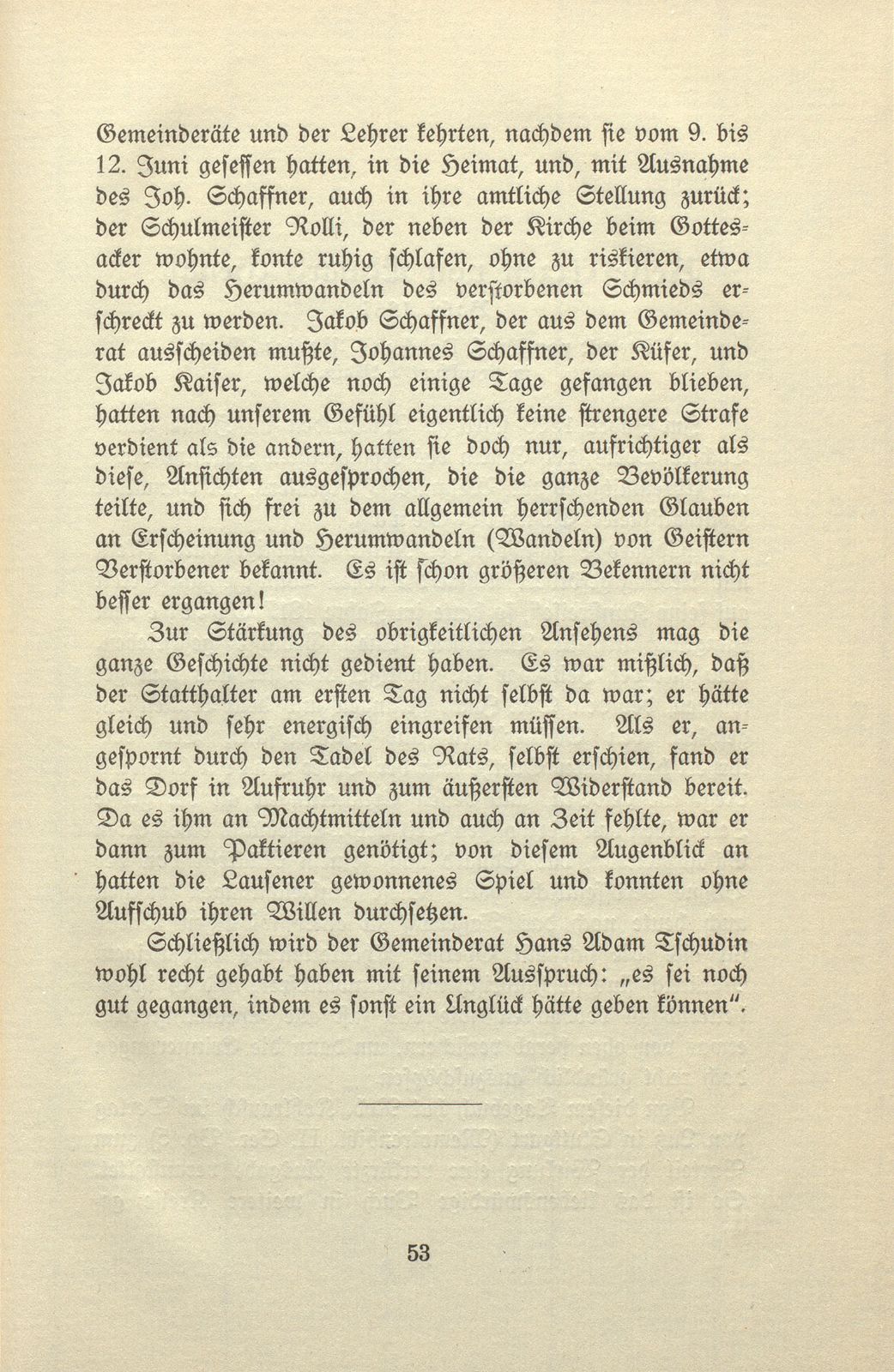 Eine Baselbieter Dorfrevolte im Jahre 1809 – Seite 23