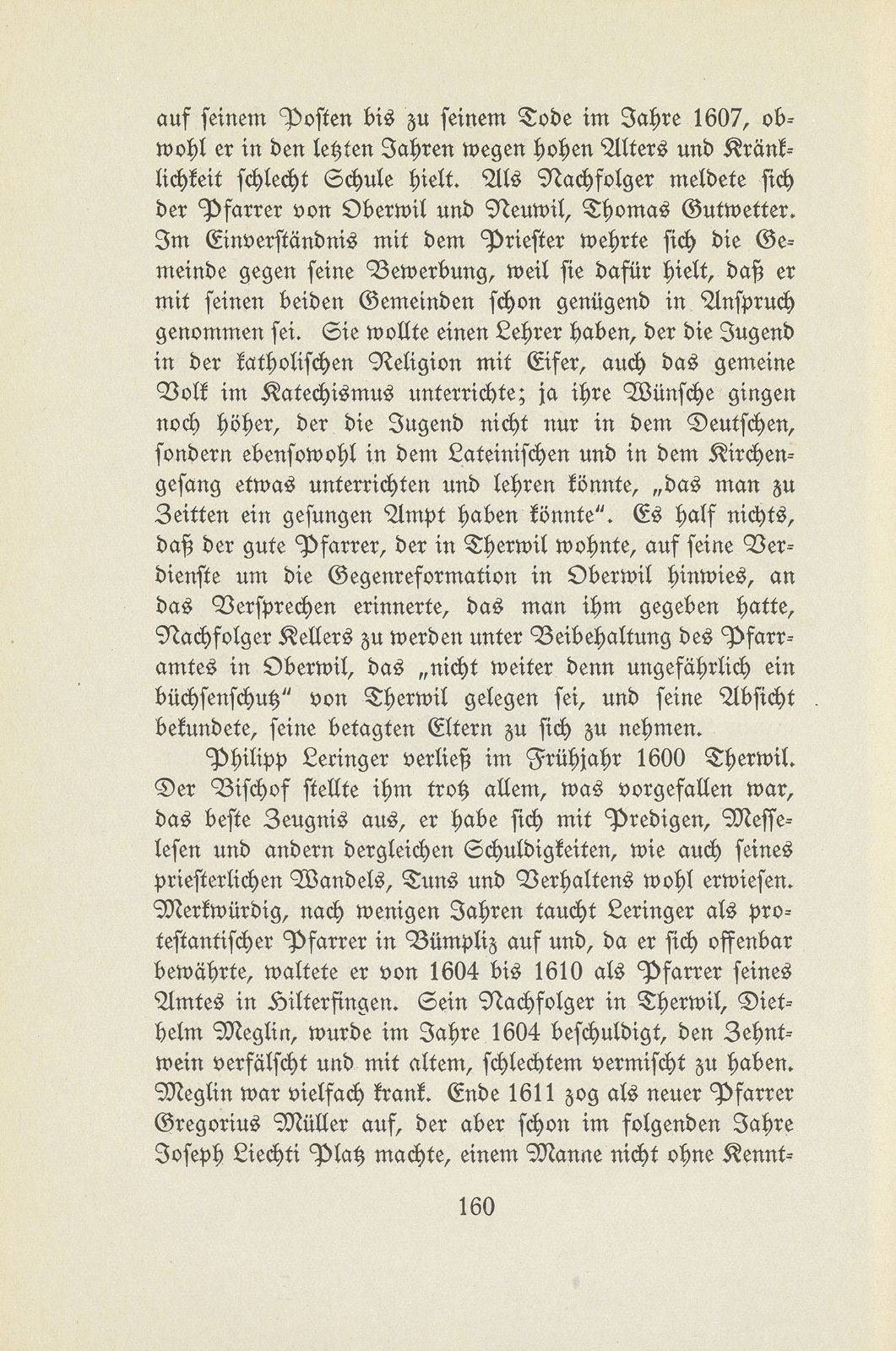 Therwil und Ettingen in der Zeit der Reformation und Gegenreformation – Seite 54