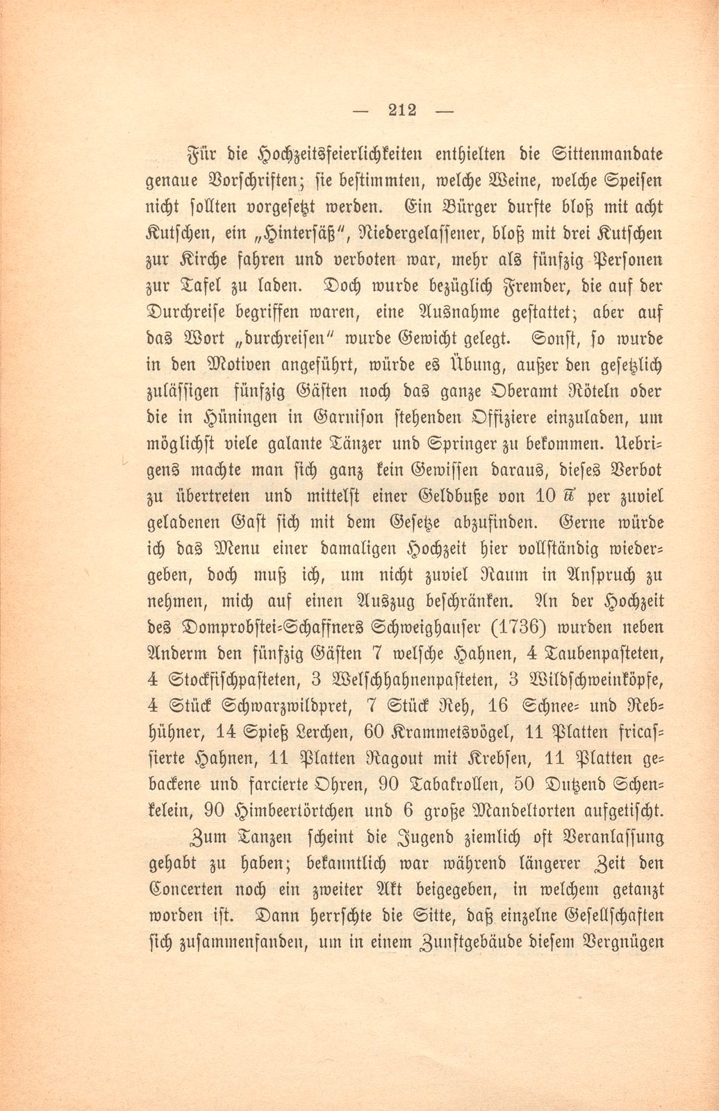 Einiges aus dem Leben zu Basel während des achtzehnten Jahrhunderts – Seite 43