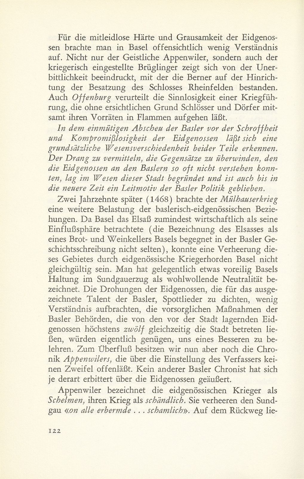 Die Eidgenossen im Urteil der baslerischen Geschichtsschreibung des 15. und 16. Jahrhunderts – Seite 6