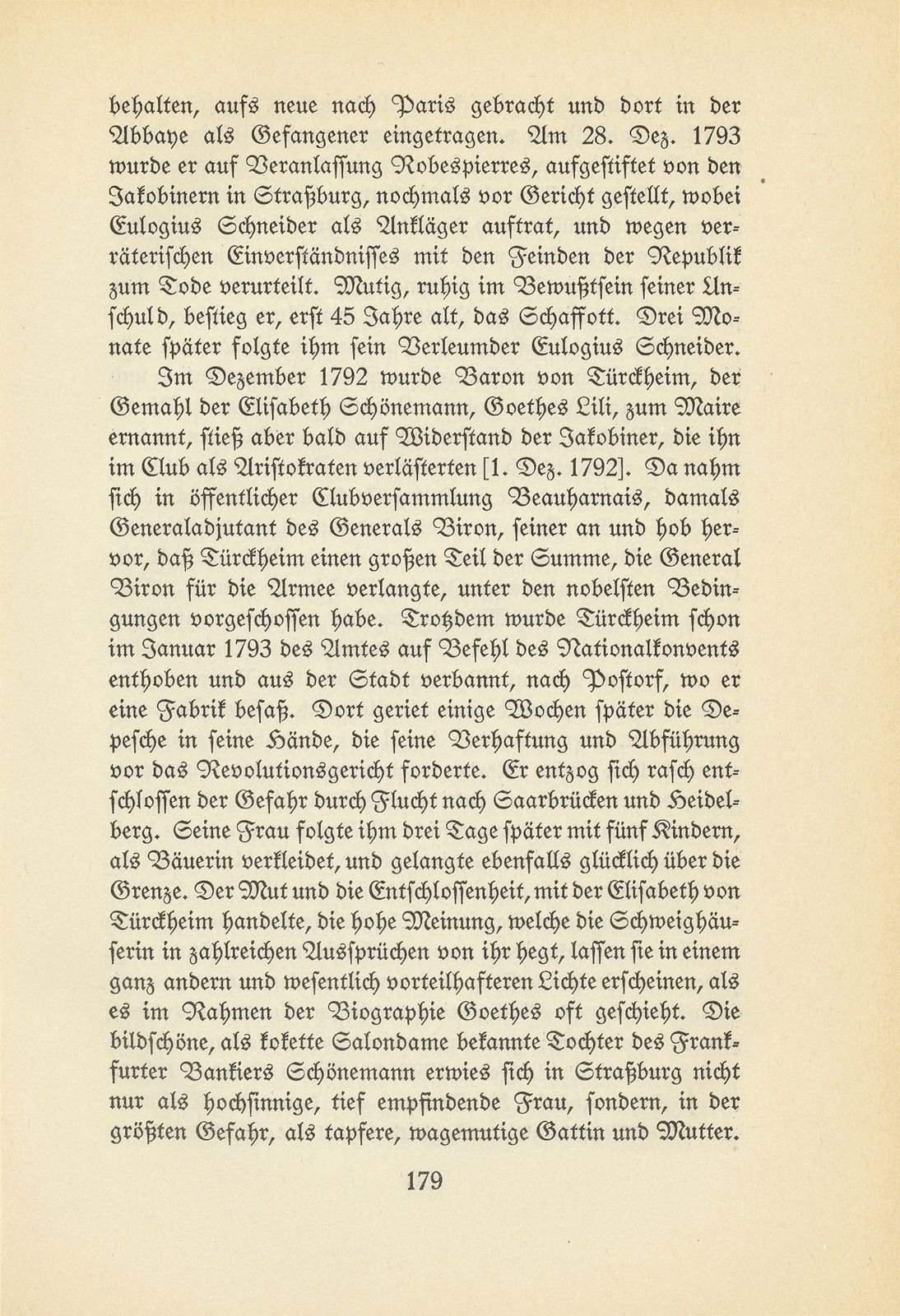 Erlebnisse der Strassburger Gelehrtenfamilie Schweighäuser während der französischen Revolution – Seite 33