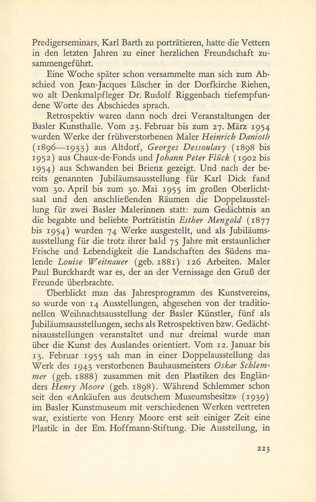 Das künstlerische Leben in Basel – Seite 3