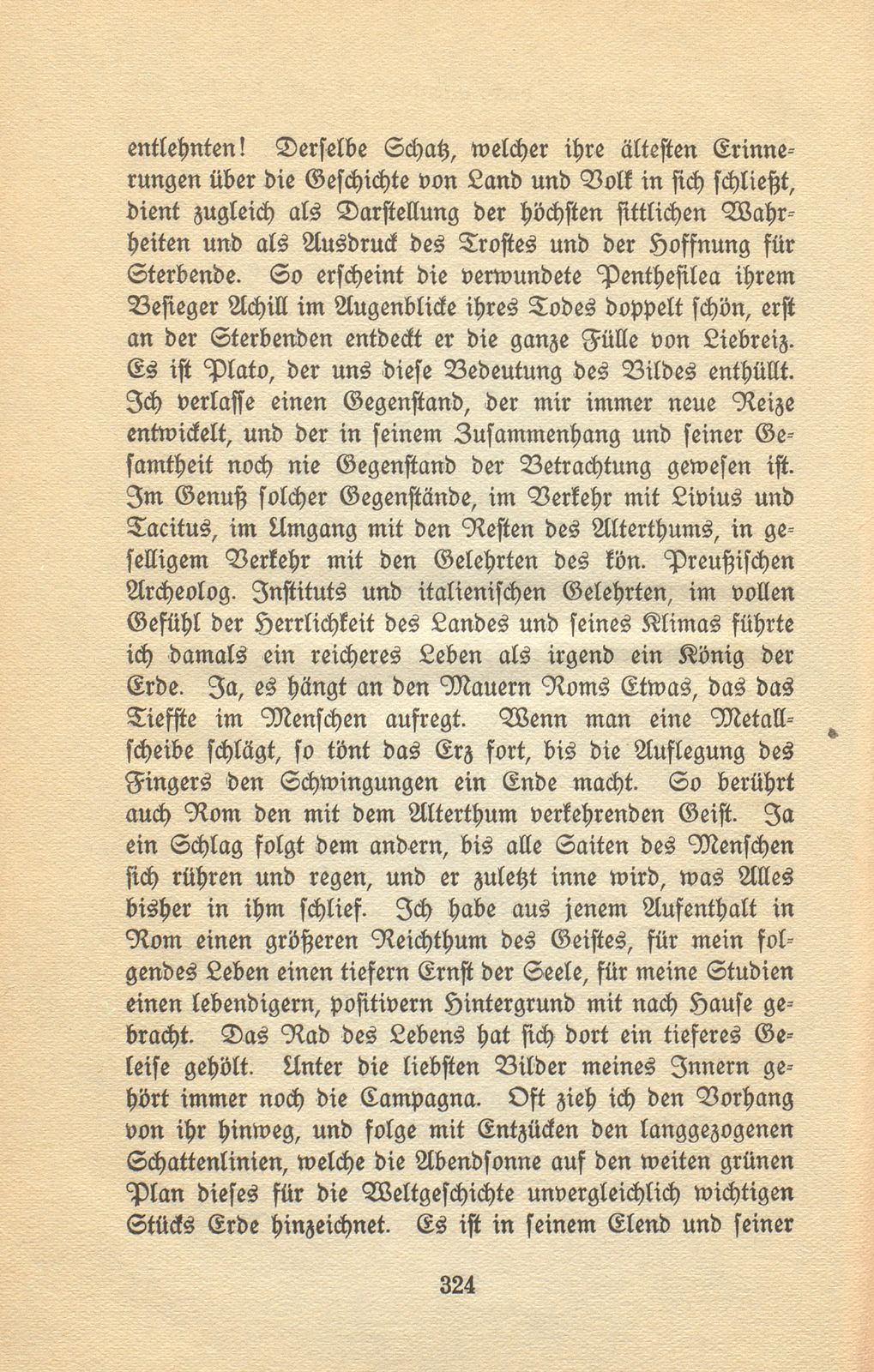 Autobiographische Aufzeichnungen von Prof. Johann Jakob Bachofen – Seite 32