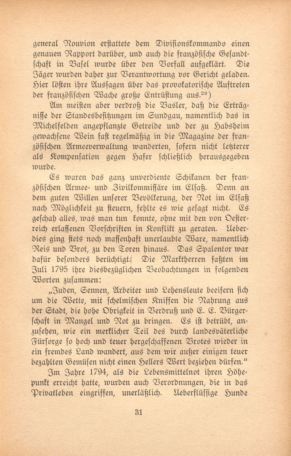 Kriegsnöte der Basler in den 1790er Jahren – Seite 18