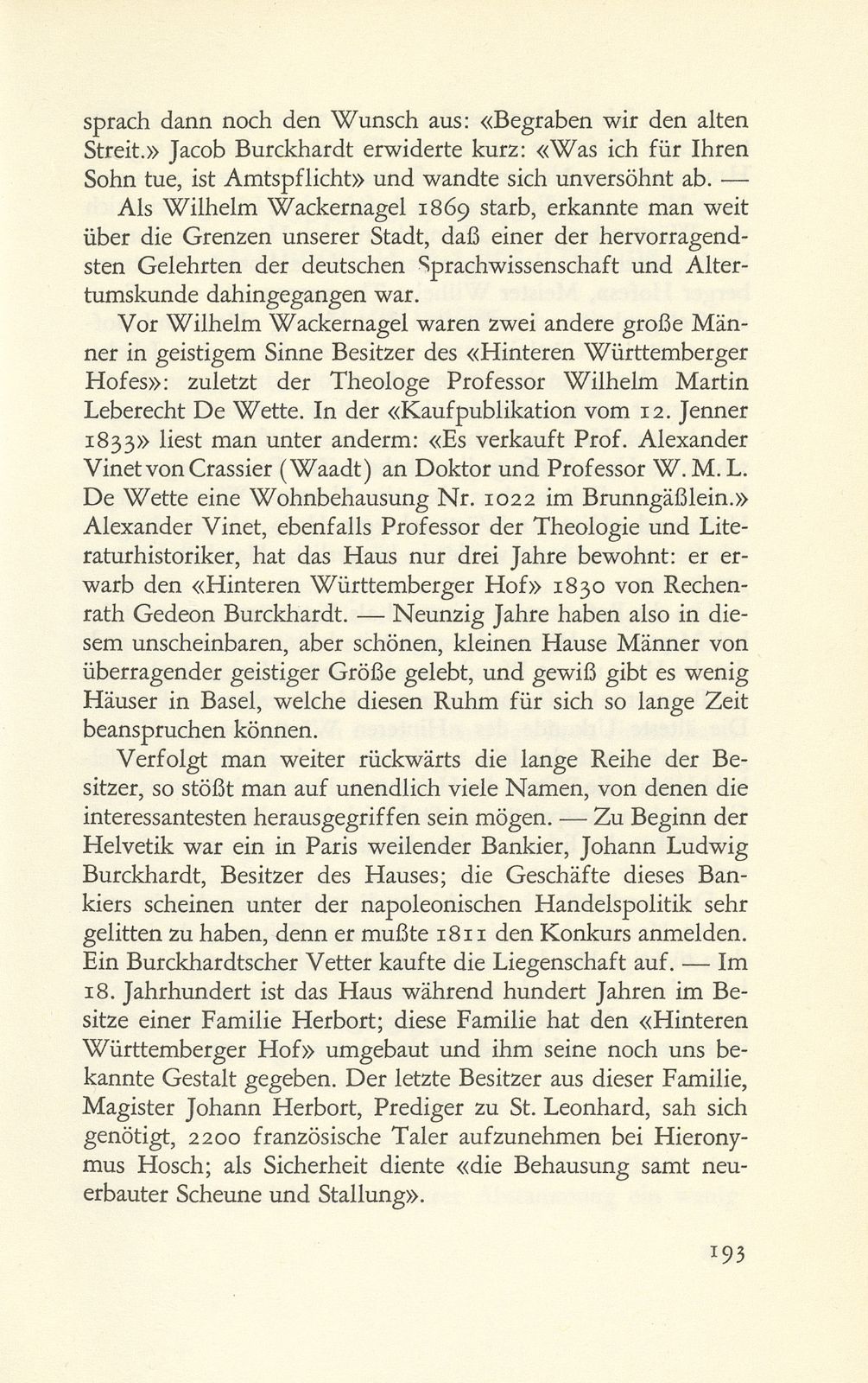 Der ‹Hintere Württemberger Hof› und seine Bewohner – Seite 7