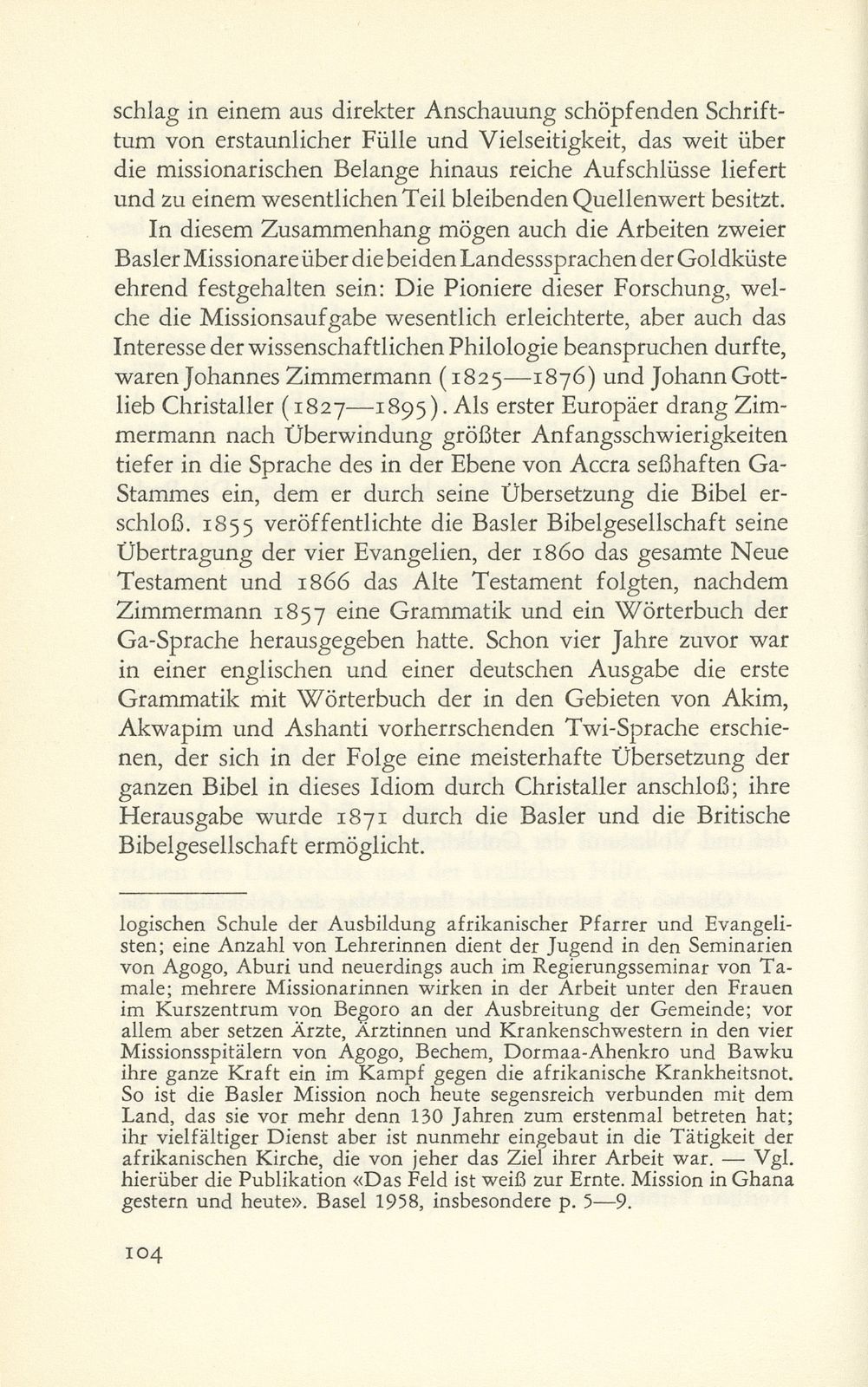 Basel und die Goldküste, das heutige Ghana – Seite 8