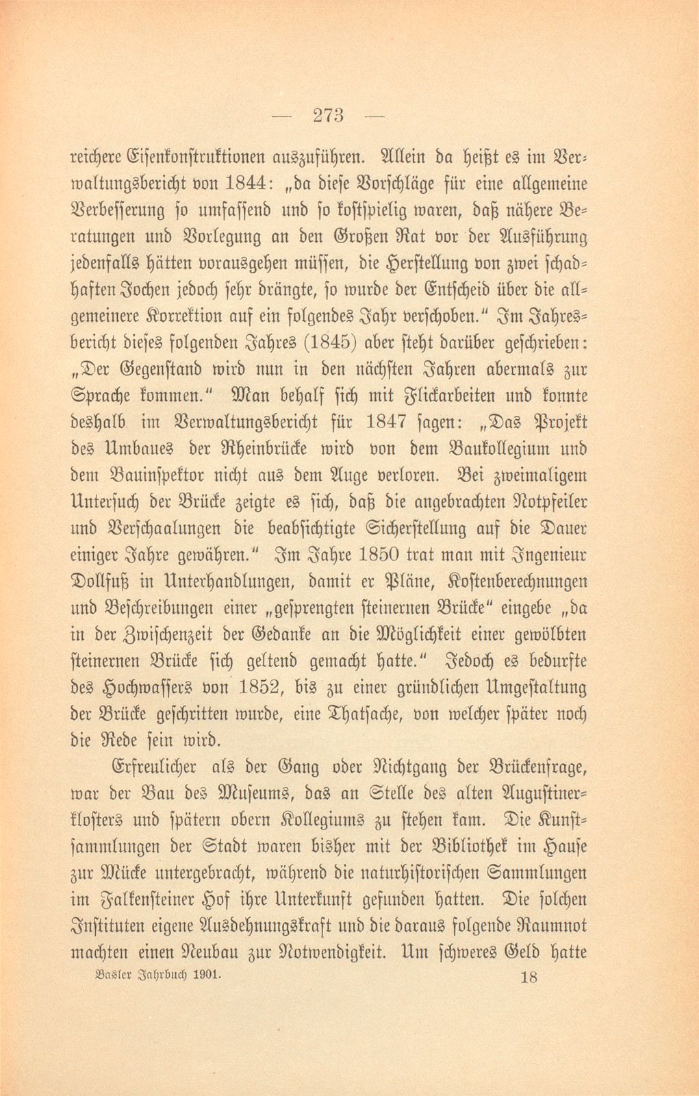 Basels bauliche Entwicklung im 19. Jahrhundert – Seite 15