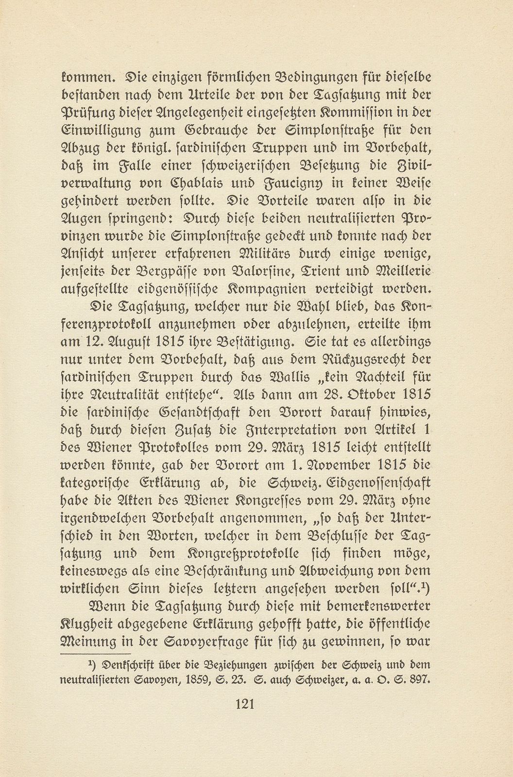 Zur Geschichte der Zonen von Gex und von Hochsavoyen – Seite 35