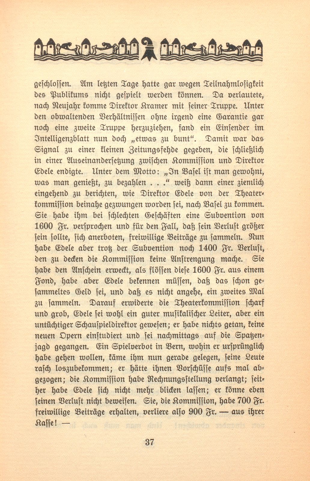 Das alte Basler Theater auf dem Blömlein – Seite 37