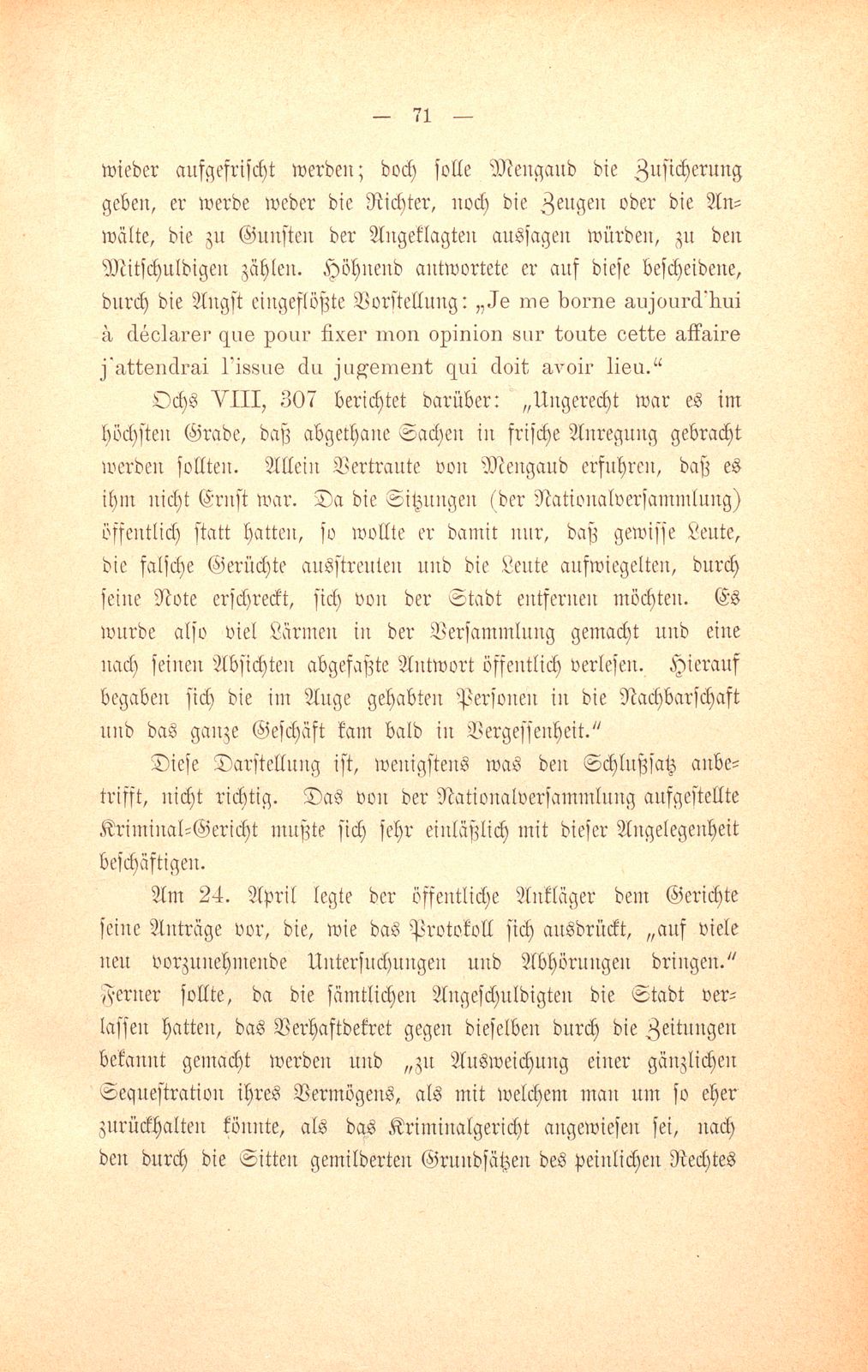 Ein Staatsprozess aus den letzten Tagen der alten Eidgenossenschaft – Seite 54