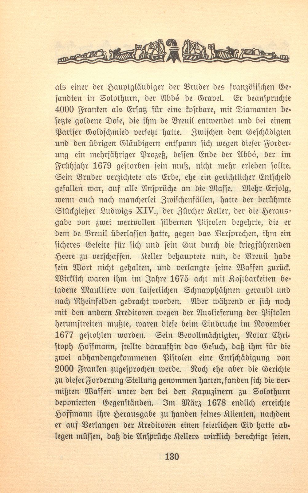 Der Aufenthalt des Conte di Broglio zu Basel – Seite 18