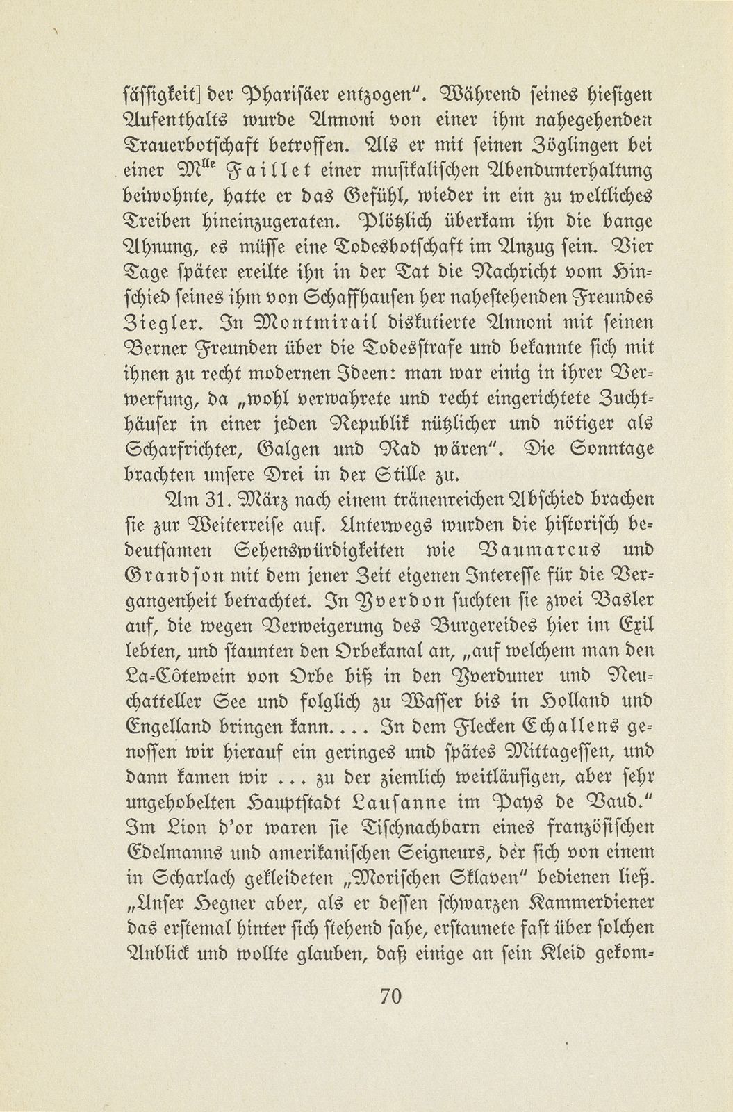 Aus den Wanderjahren des Hieronymus Annoni (1697-1770) – Seite 6