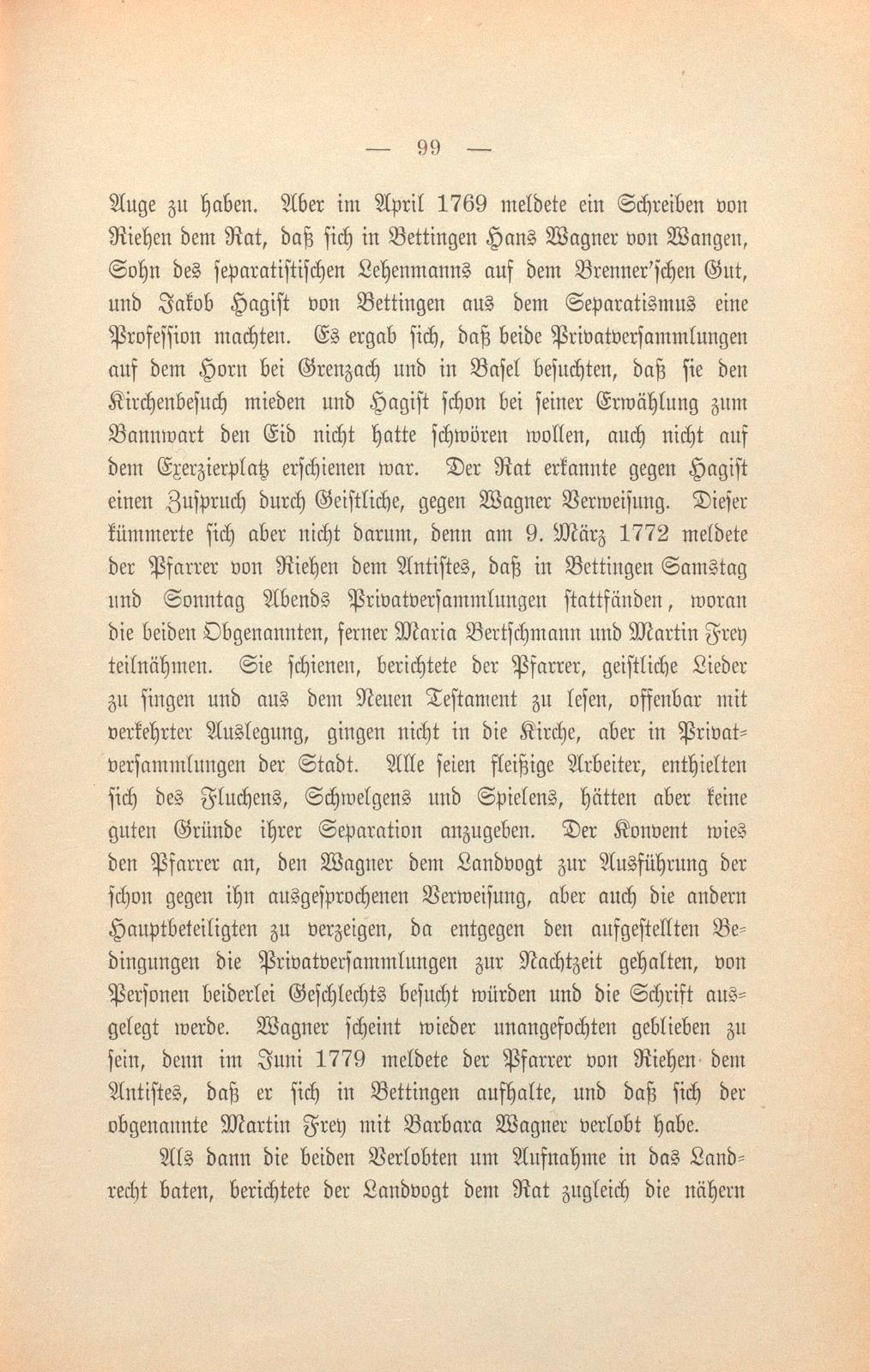 Die Basler Separatisten im achtzehnten Jahrhundert – Seite 46