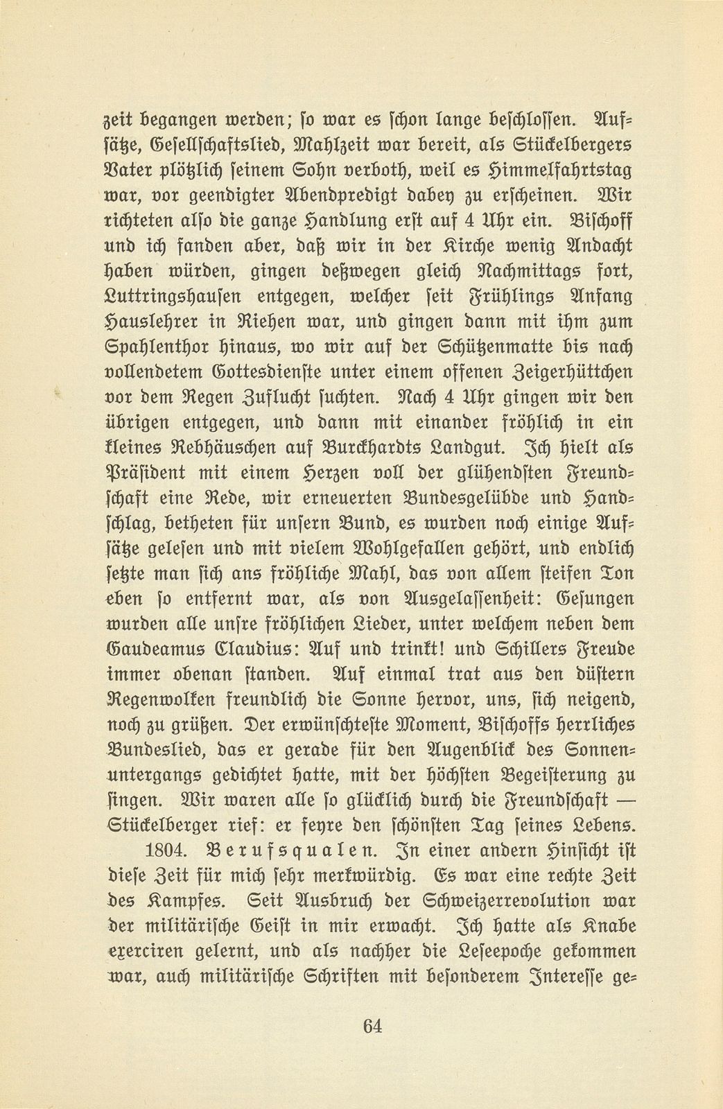 Aus den Aufzeichnungen von Pfarrer Daniel Kraus 1786-1846 – Seite 11