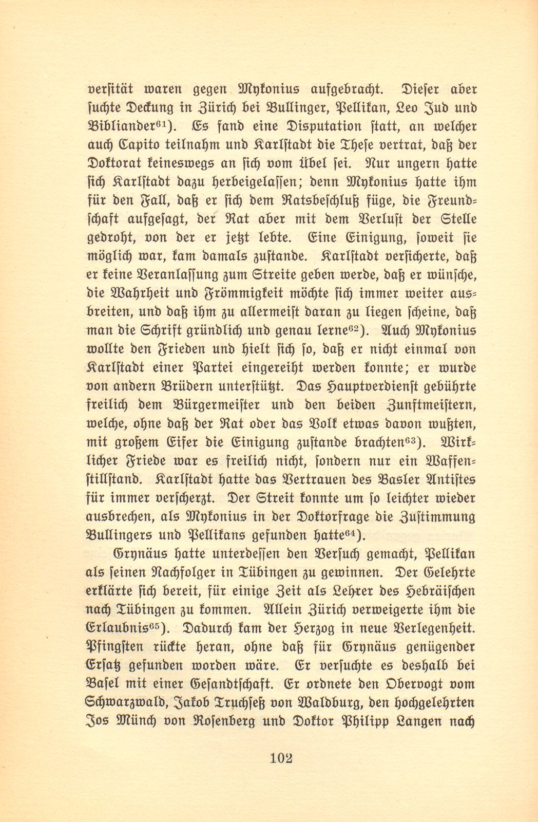 Die Berufung des Simon Grynäus nach Tübingen. 1534/1535 – Seite 15