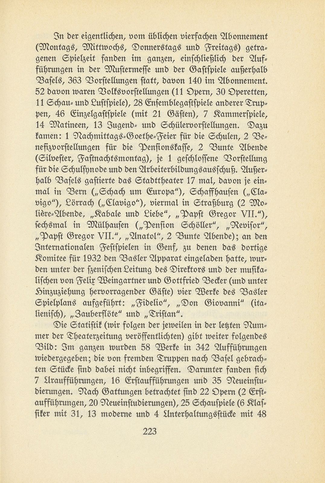 Das künstlerische Leben in Basel vom 1. Oktober 1931 bis 30. September 1932 – Seite 2