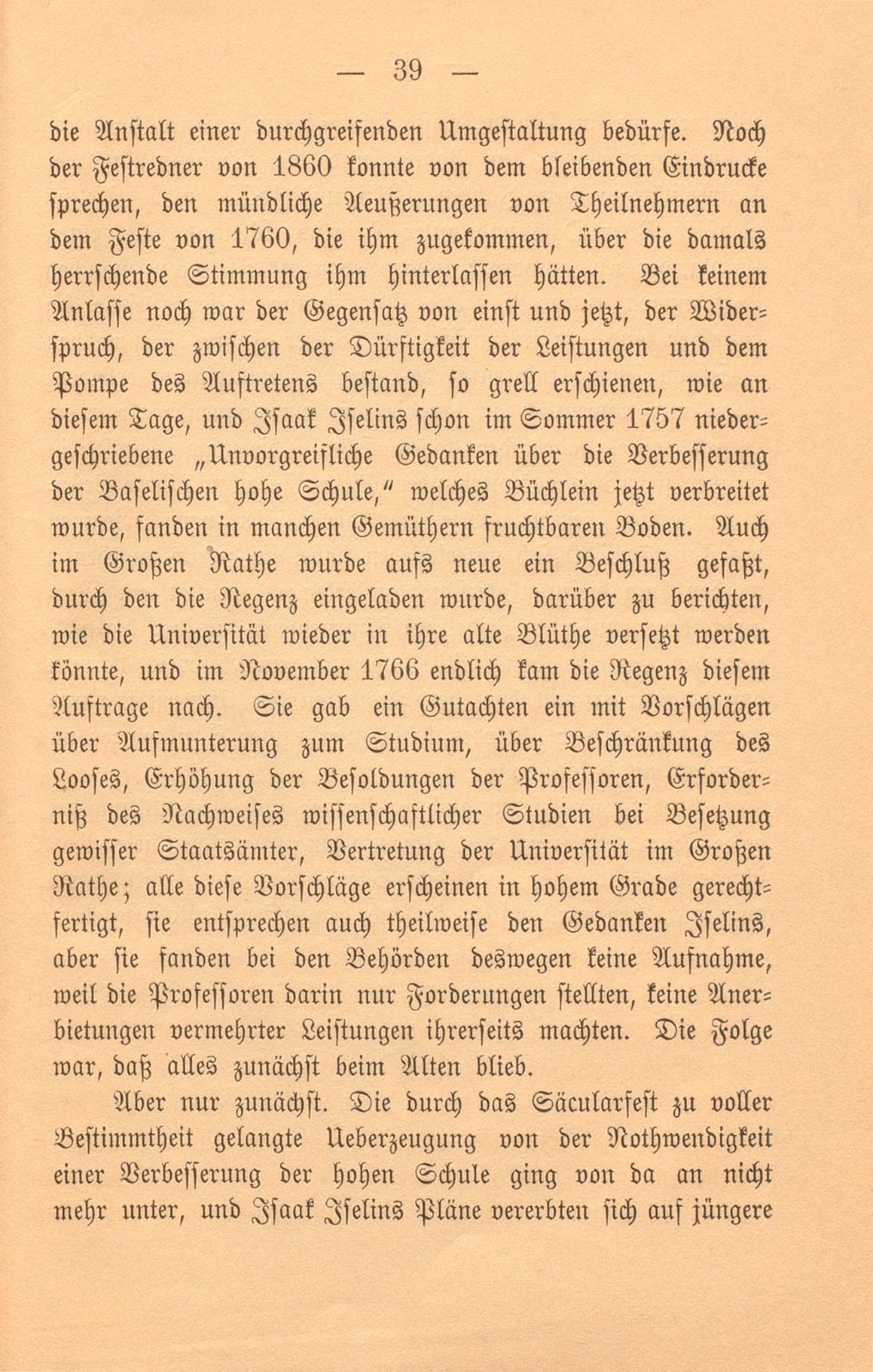 Die dritte Säcularfeier der Universität Basel 1760 – Seite 41