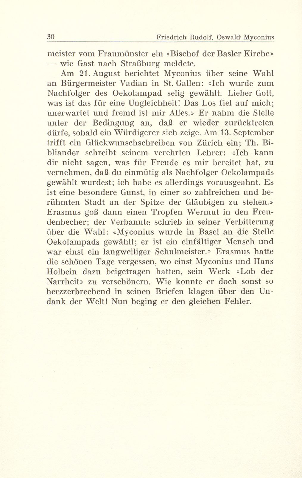 Oswald Myconius, der Nachfolger Oekolampads – Seite 17