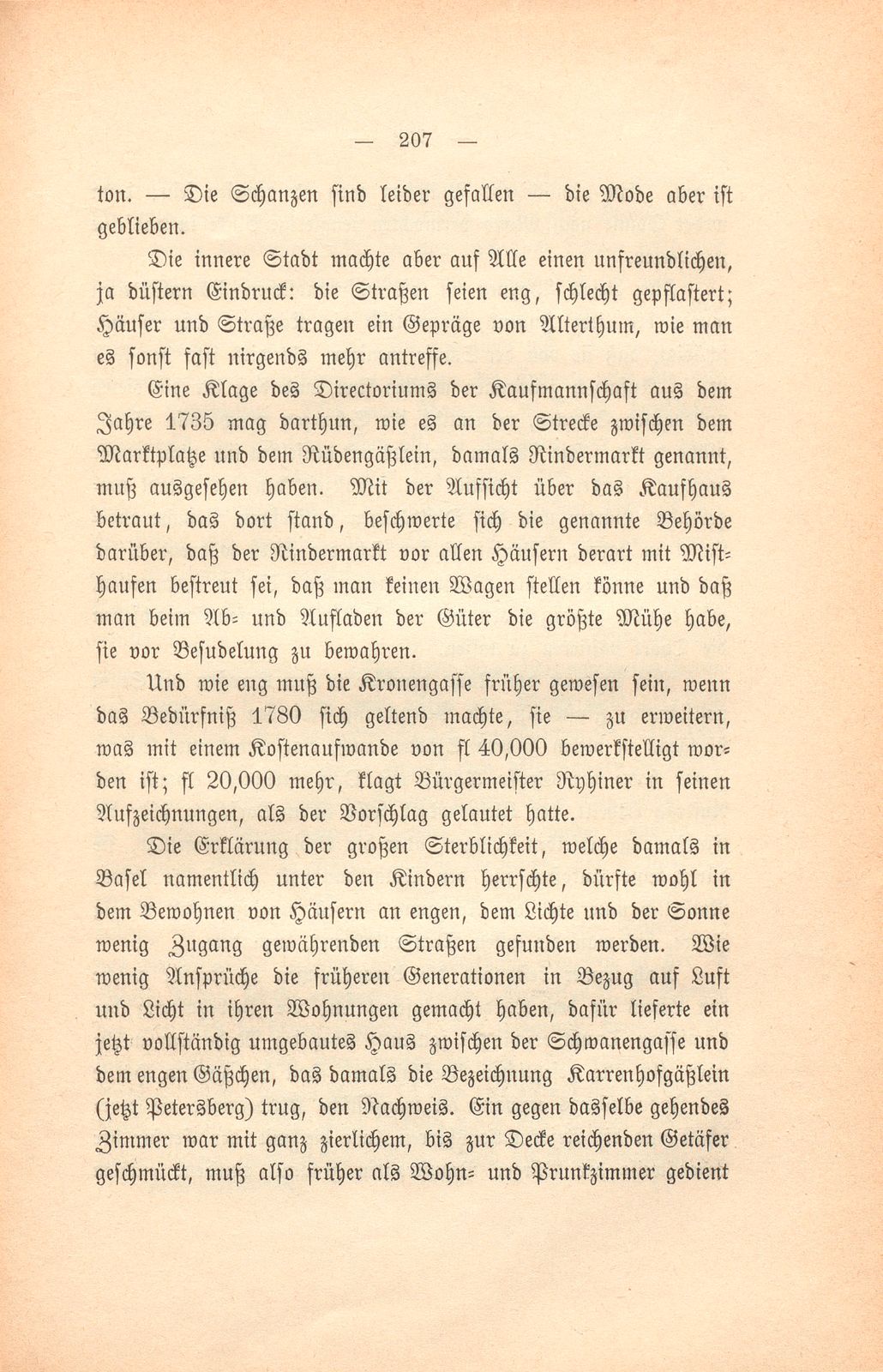 Einiges aus dem Leben zu Basel während des achtzehnten Jahrhunderts – Seite 38