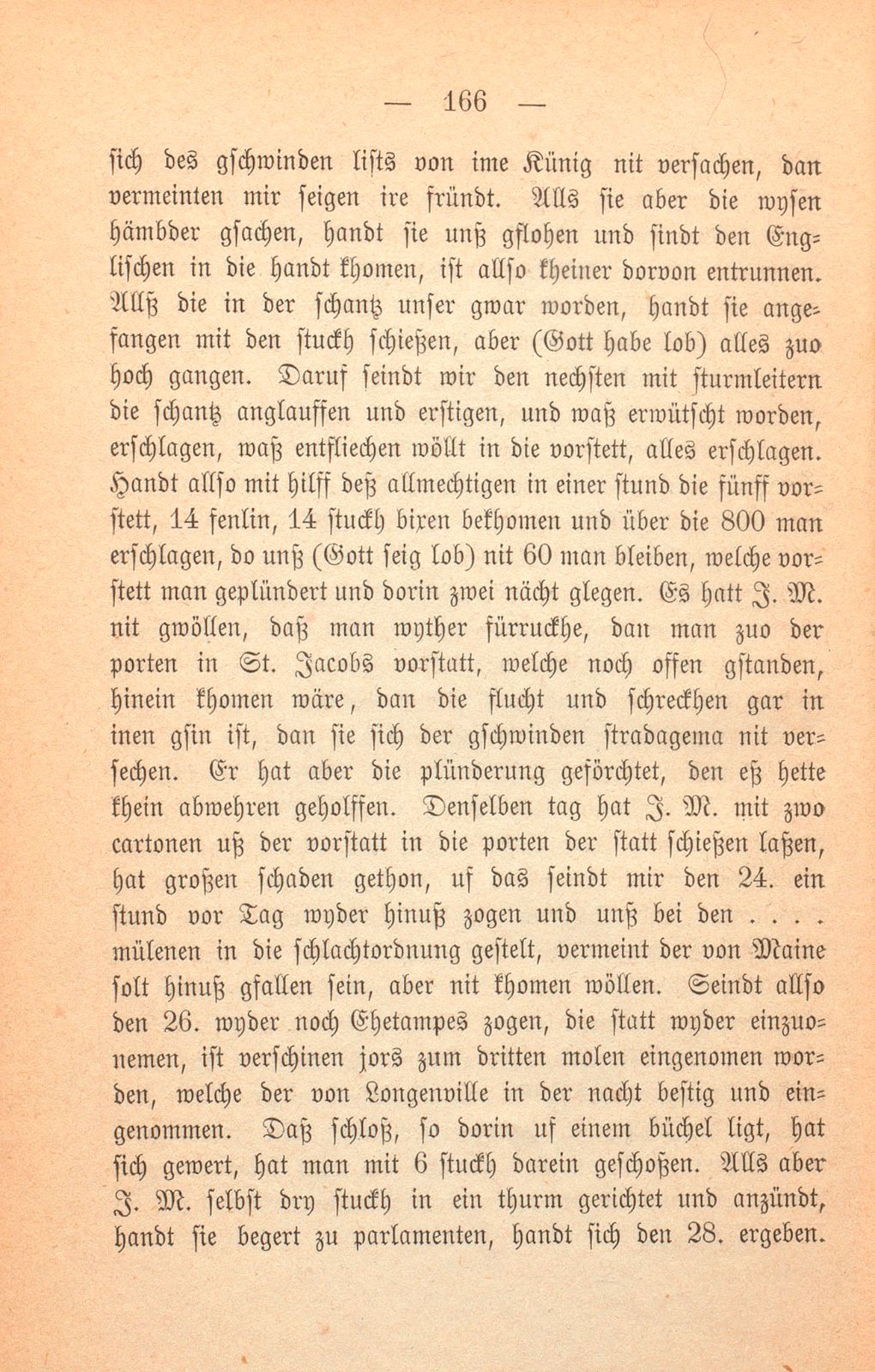 Schicksal einiger Basler Fähnlein in französischem Sold. (1589-1593.) – Seite 17