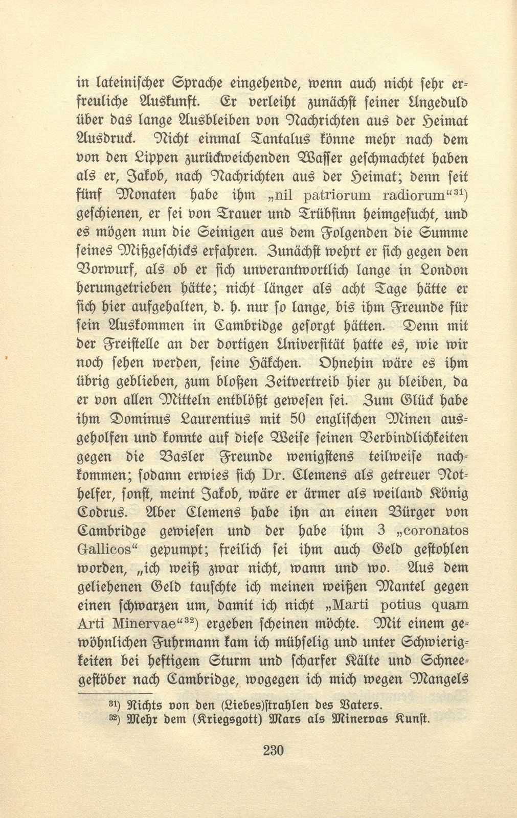 Aus den Wanderjahren eines Basler Studenten des 17. Jahrhunderts [Wolfgang Meyer] – Seite 22