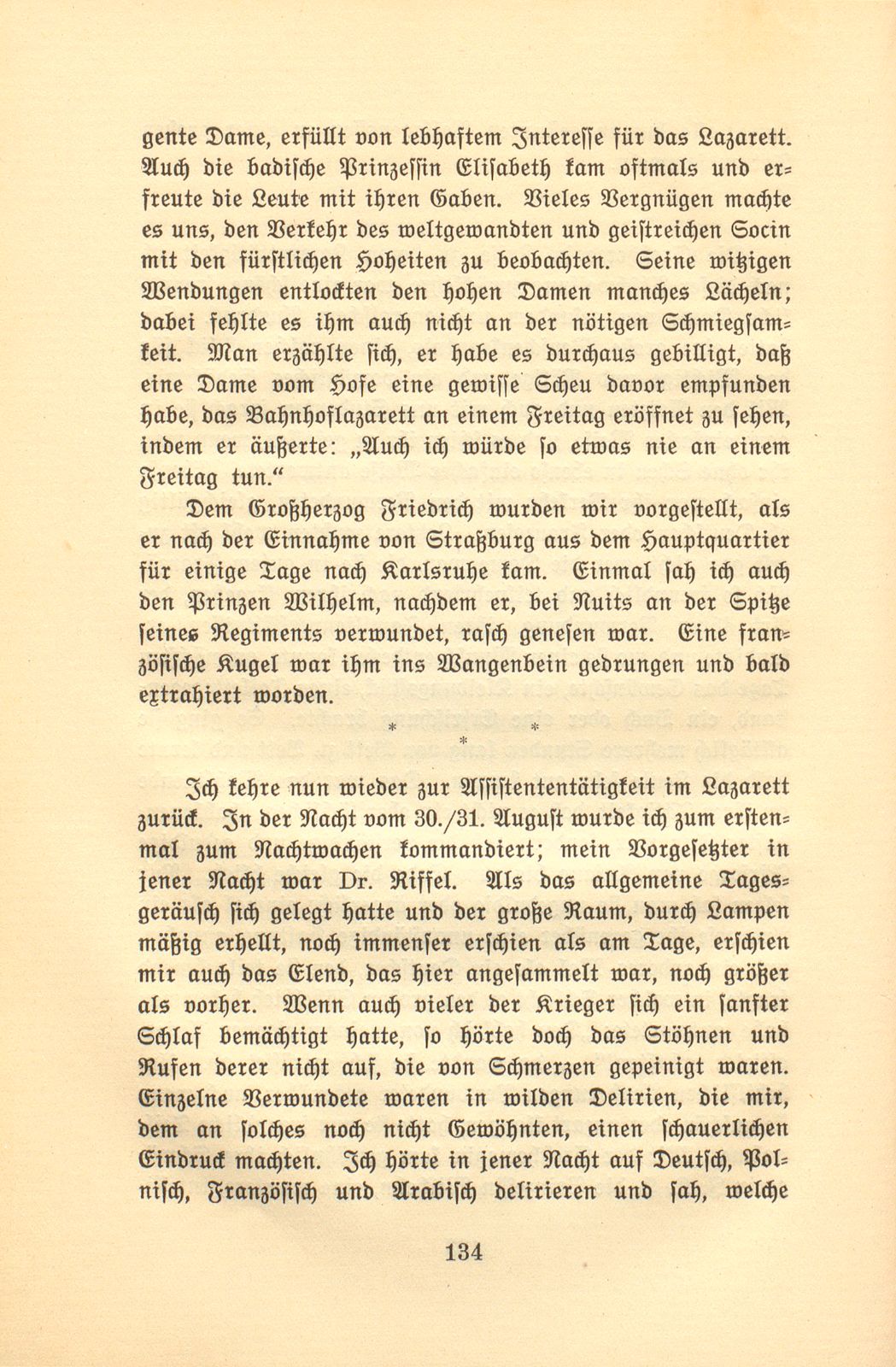 Lazaretterinnerungen aus dem Kriege 1870/71 – Seite 24